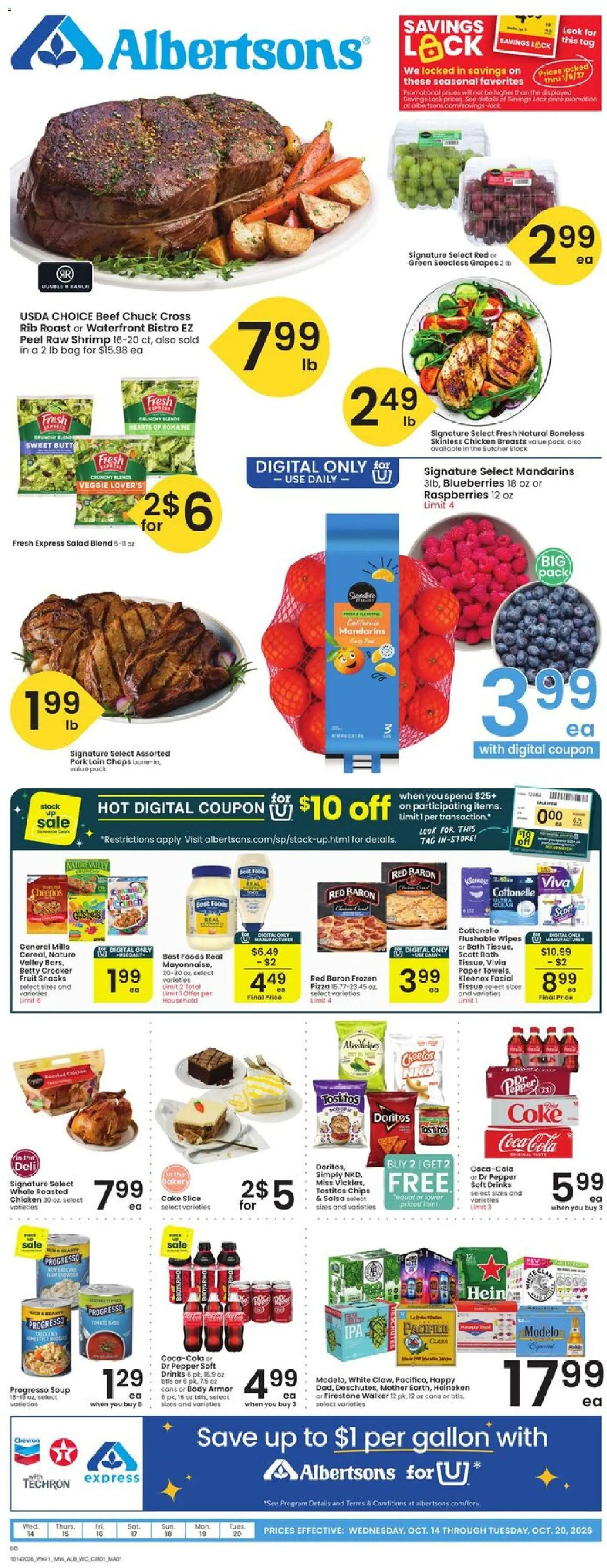Ad Preview of Albertsons Albertsons Weekly Ad from 10/14/2026