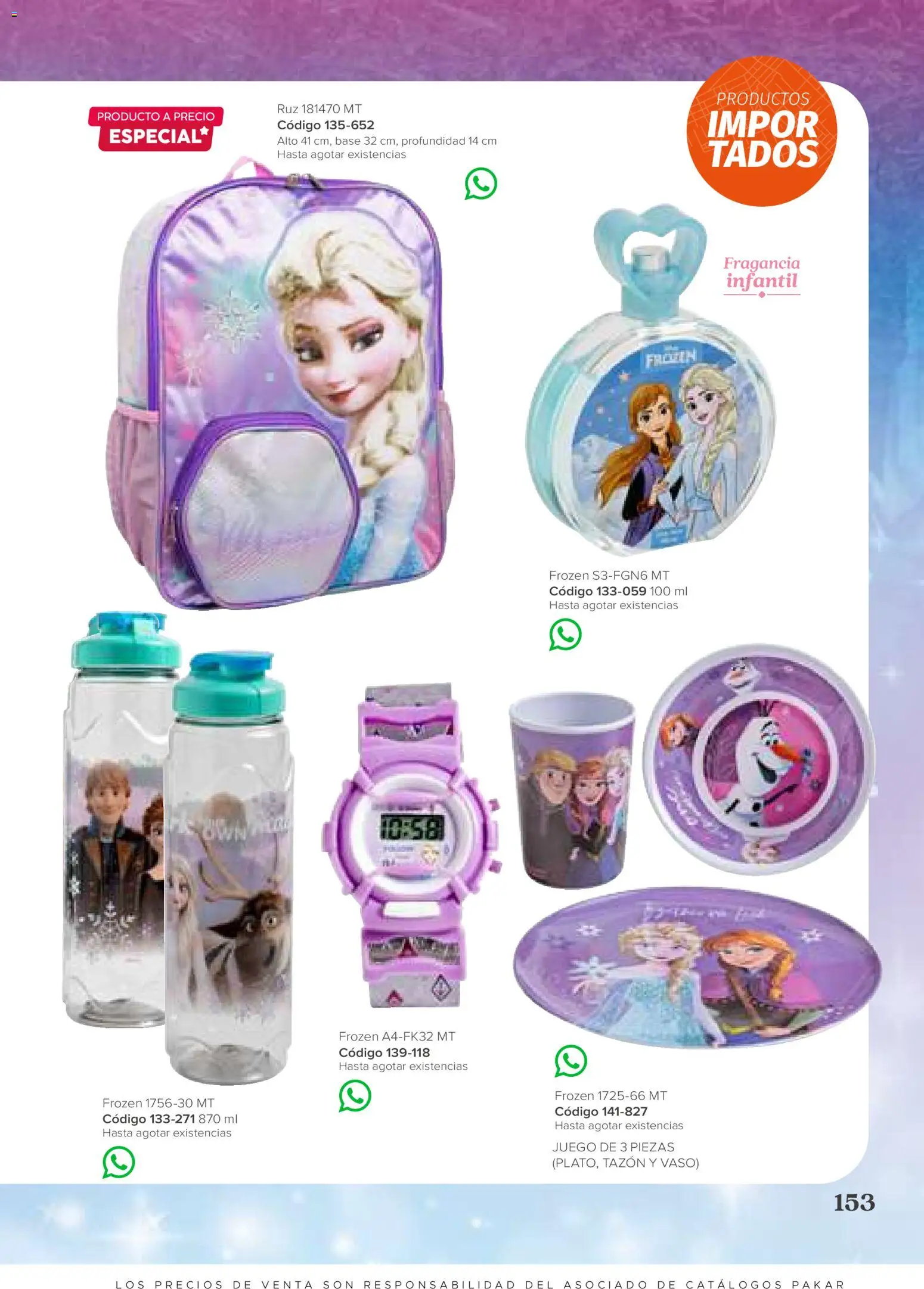 Vista previa las ofertas de la tienda SC Pakar - SC Pakar catálogo Niña desde el 31/07/2026 - Juego, Fragancia