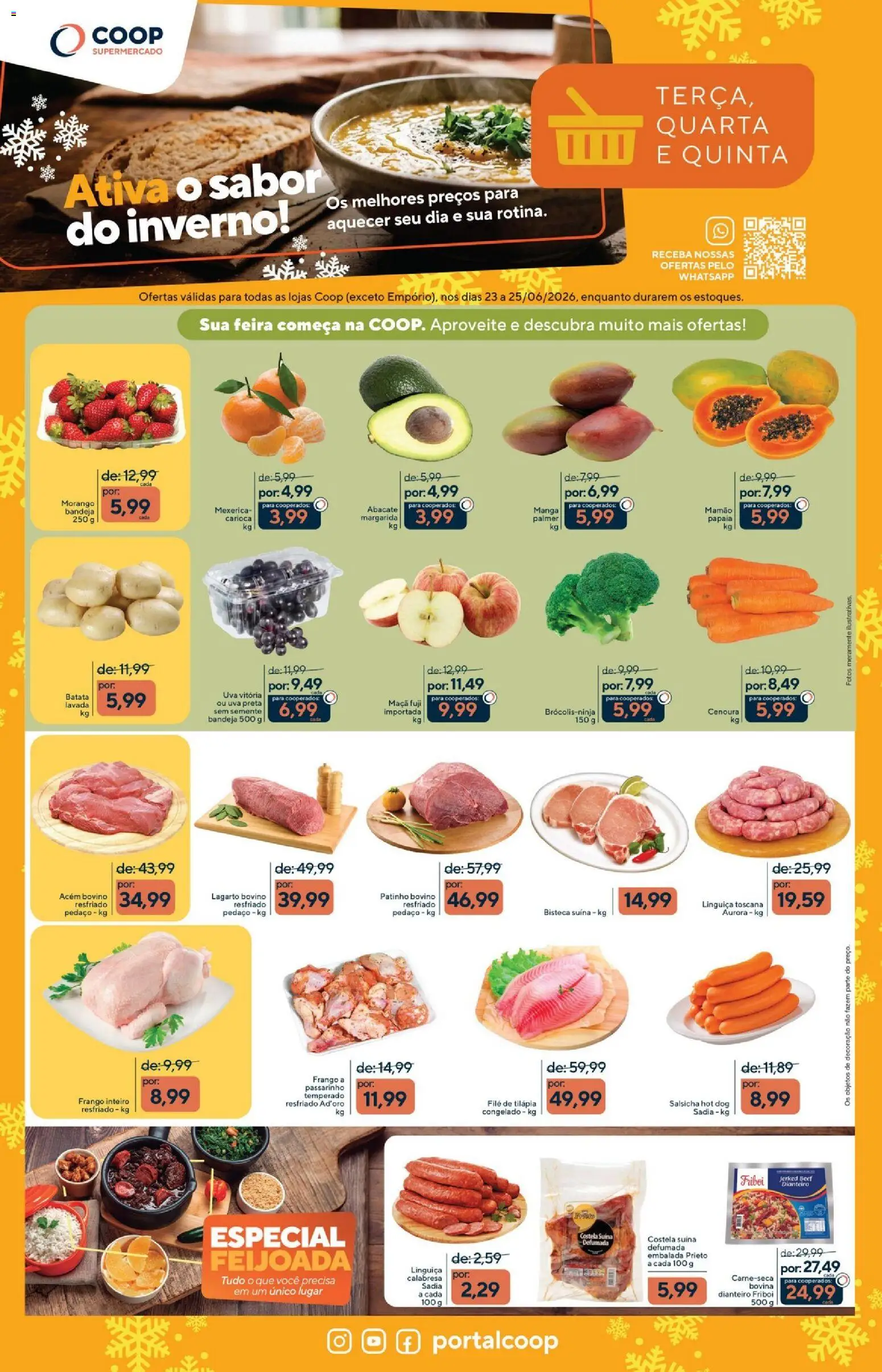 Pré-Visualização do folheto "Coop - Ofertas da semana" da loja Coop válido a partir de 23/06/2026