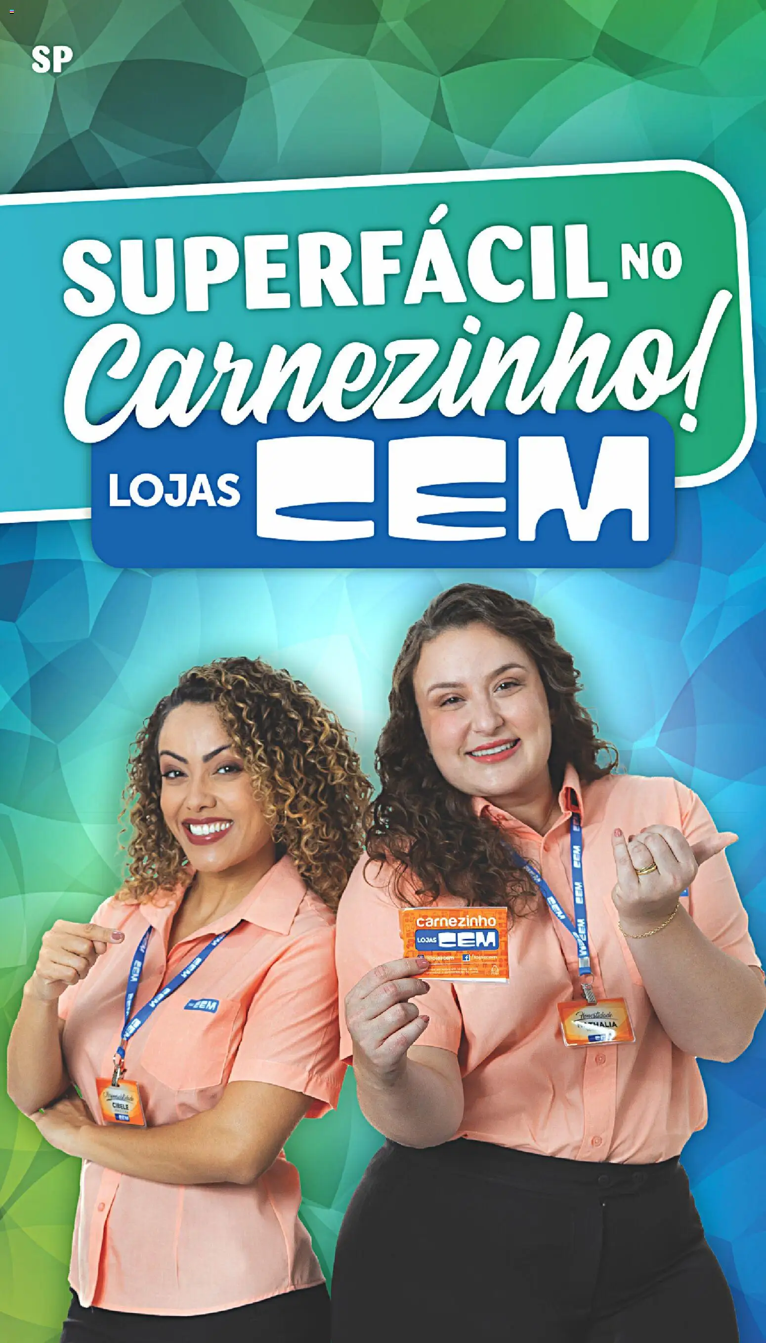 Pré-Visualização do folheto "Lojas Cem - Ofertas atuais" da loja Lojas Cem válido a partir de 01/04/2026