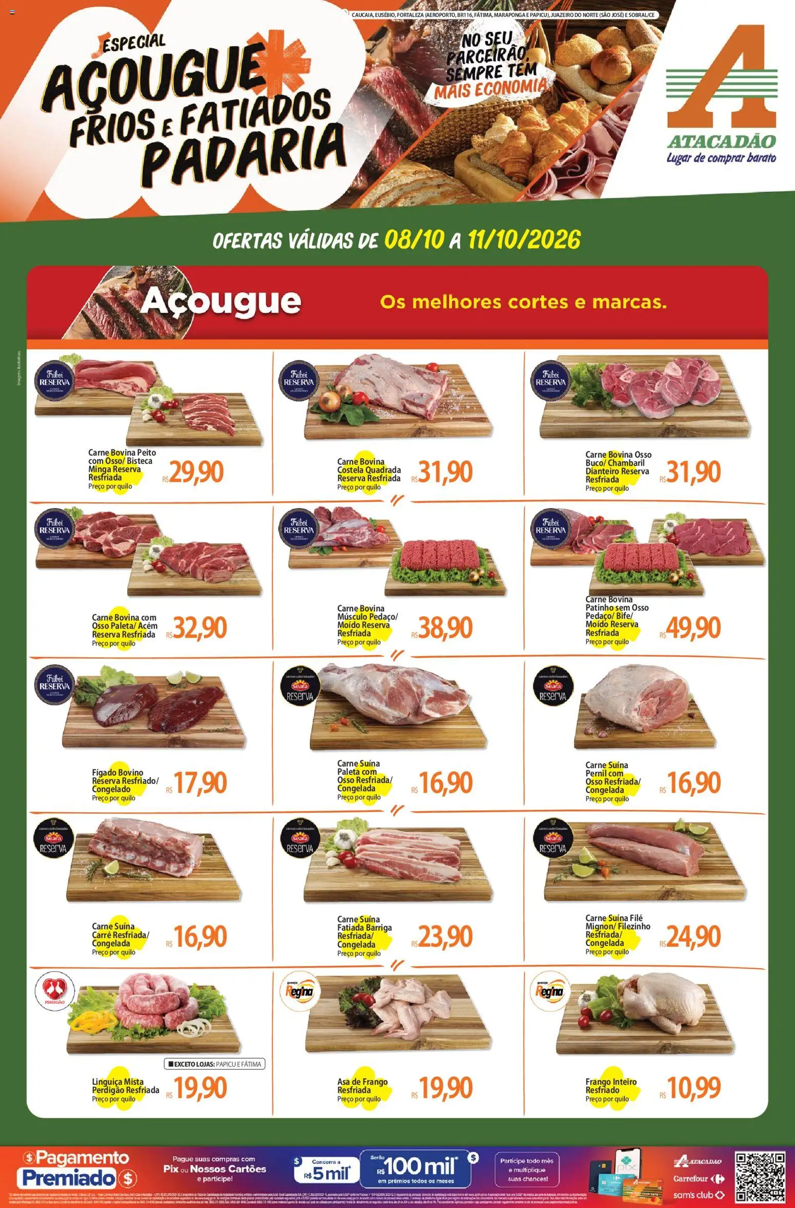 Pré-Visualização do folheto "Atacadão ofertas - CE" da loja Atacadão válido a partir de 08/10/2026