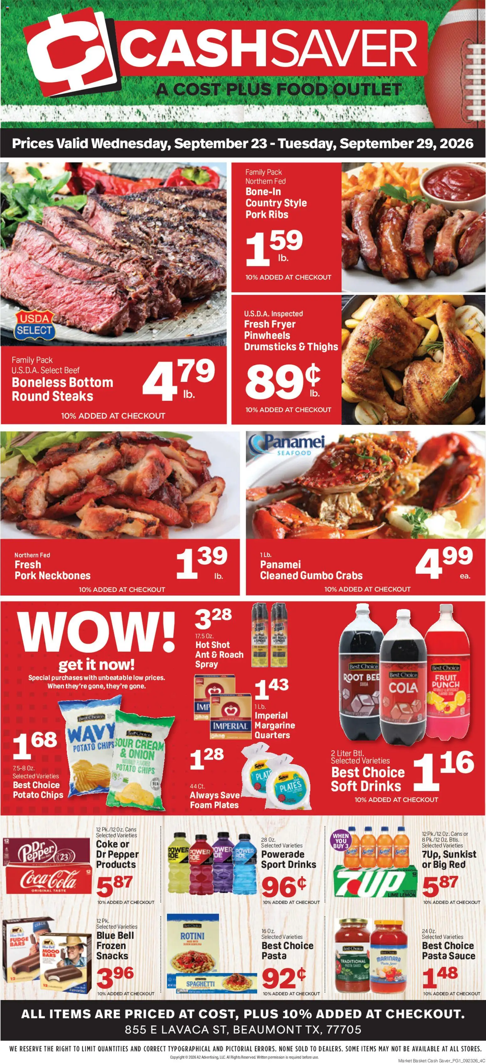 Ad Preview of Market Basket Market Basket Cash Saver from 09/23/2026
