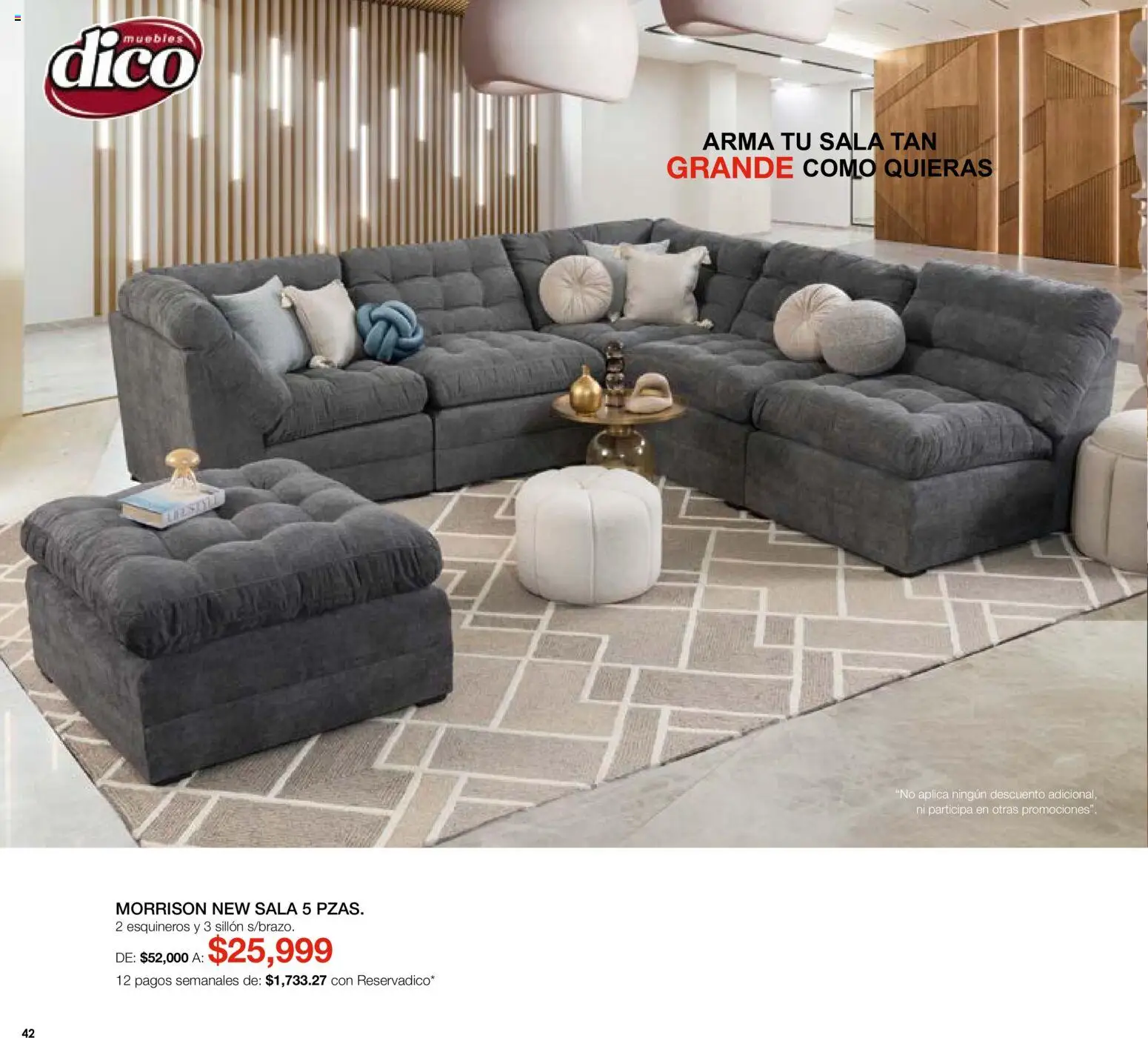 Vista previa las ofertas de la tienda Muebles Dico - Muebles Dico catálogo desde el 01/08/2026 
