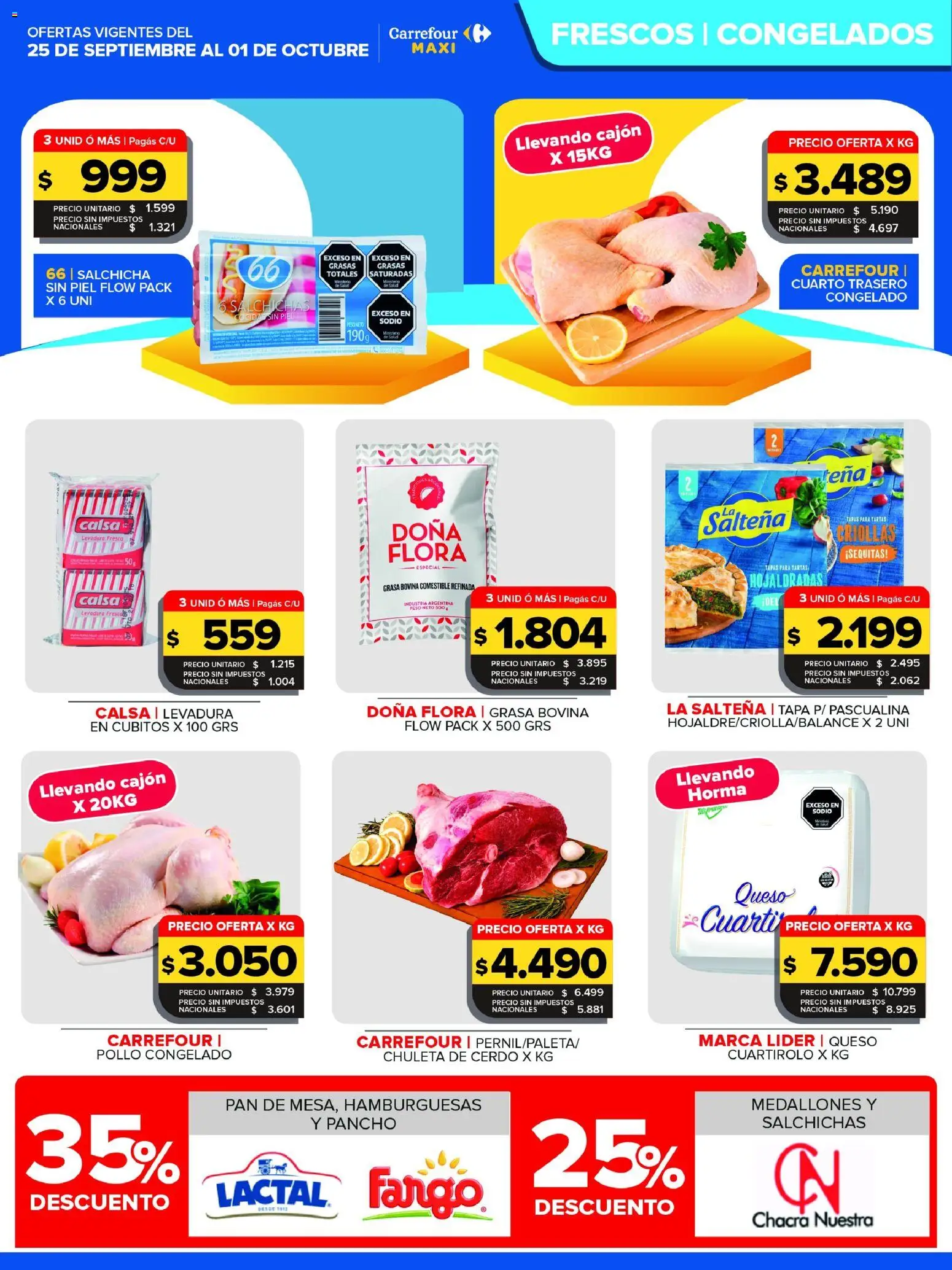 Vista previa del folleto de la tienda Carrefour Maxi válido desde el 25/09/2026 