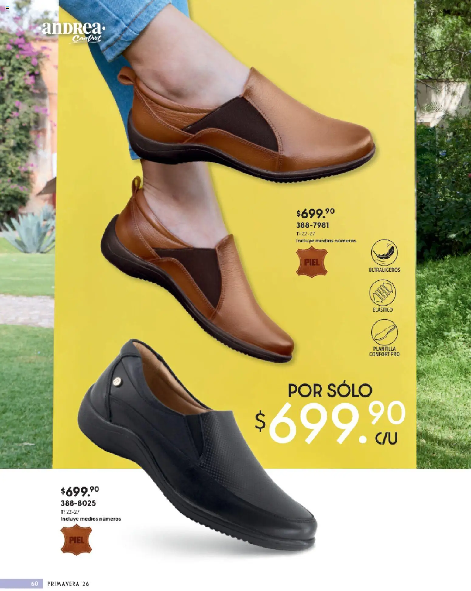 Vista previa las ofertas de la tienda Andrea - Catálogo Calzado Confort desde el 25/01/2026 