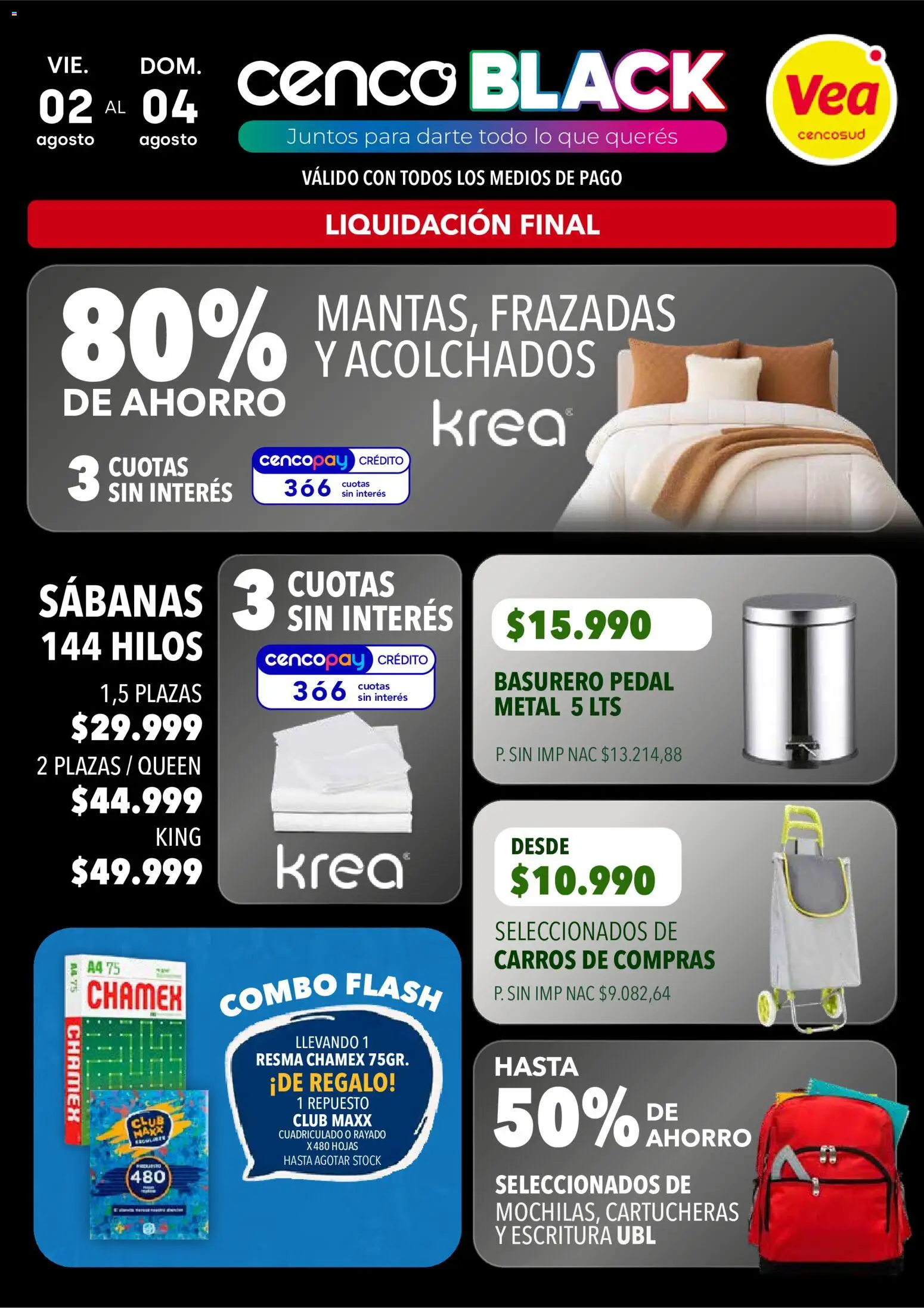 Vista previa del folleto de la tienda Vea válido desde el 02/10/2026 