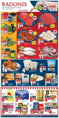 Preview of leaflet Adonis weekly flyer from shop Adonis is valid from May 21, 2026
