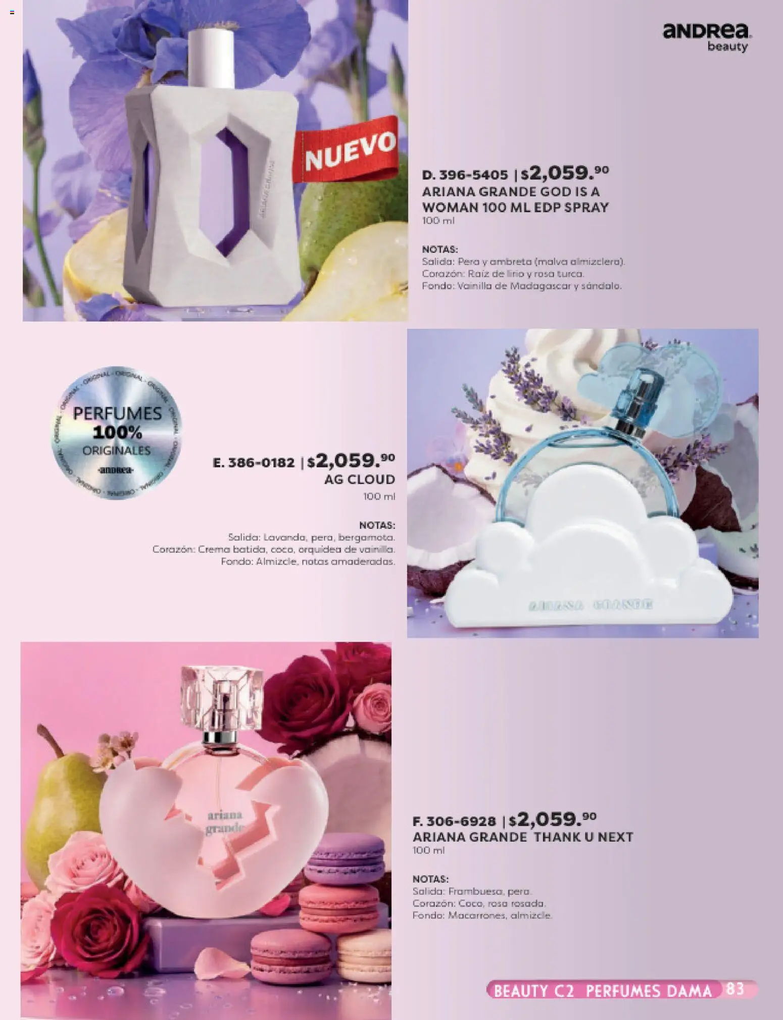 Vista previa las ofertas de la tienda Andrea - Andrea catálogo Beauty desde el 24/05/2026 