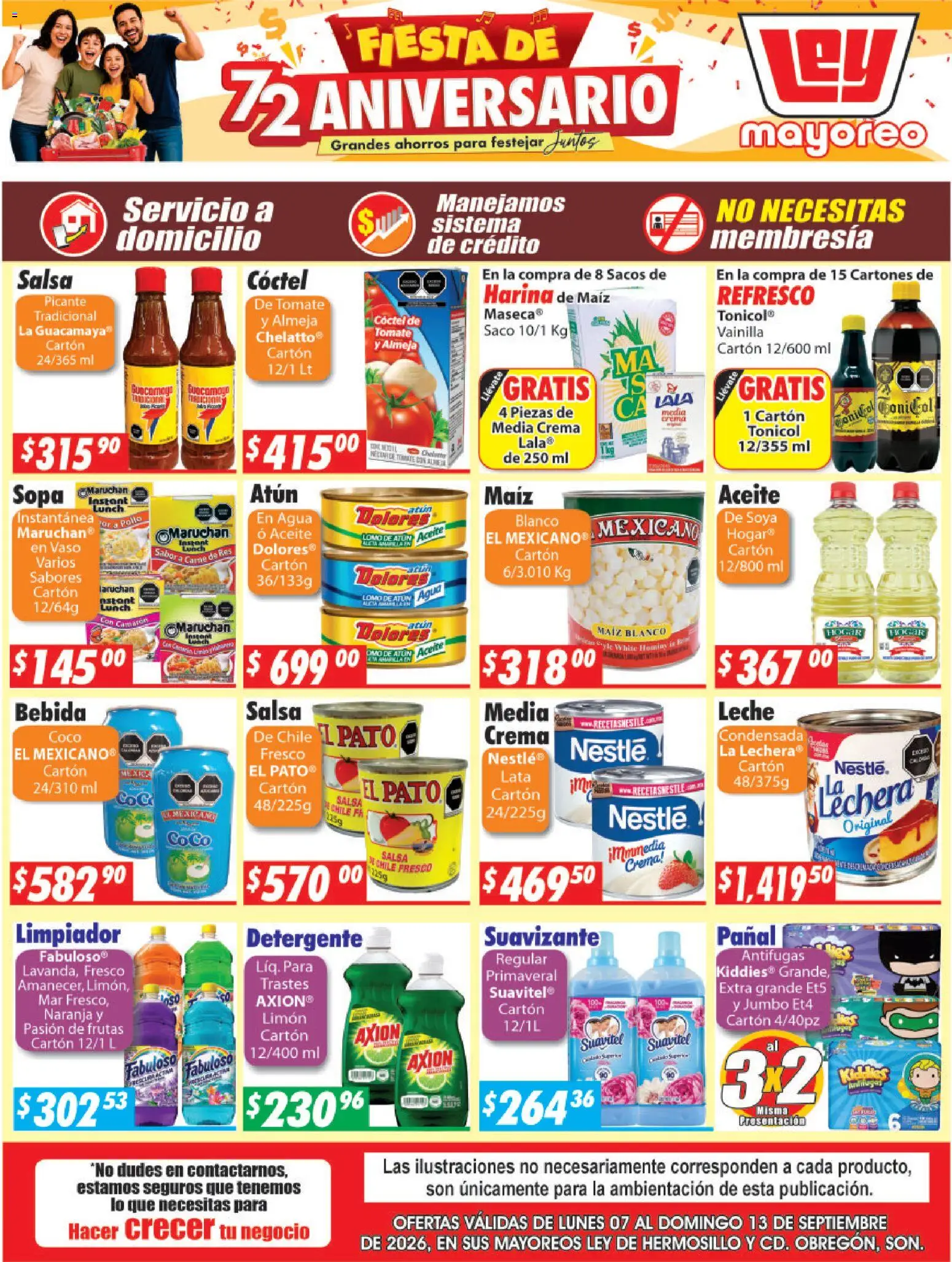 Vista previa las ofertas de la tienda Casa Ley - Casa Ley folleto Hermosillo desde el 07/09/2026 