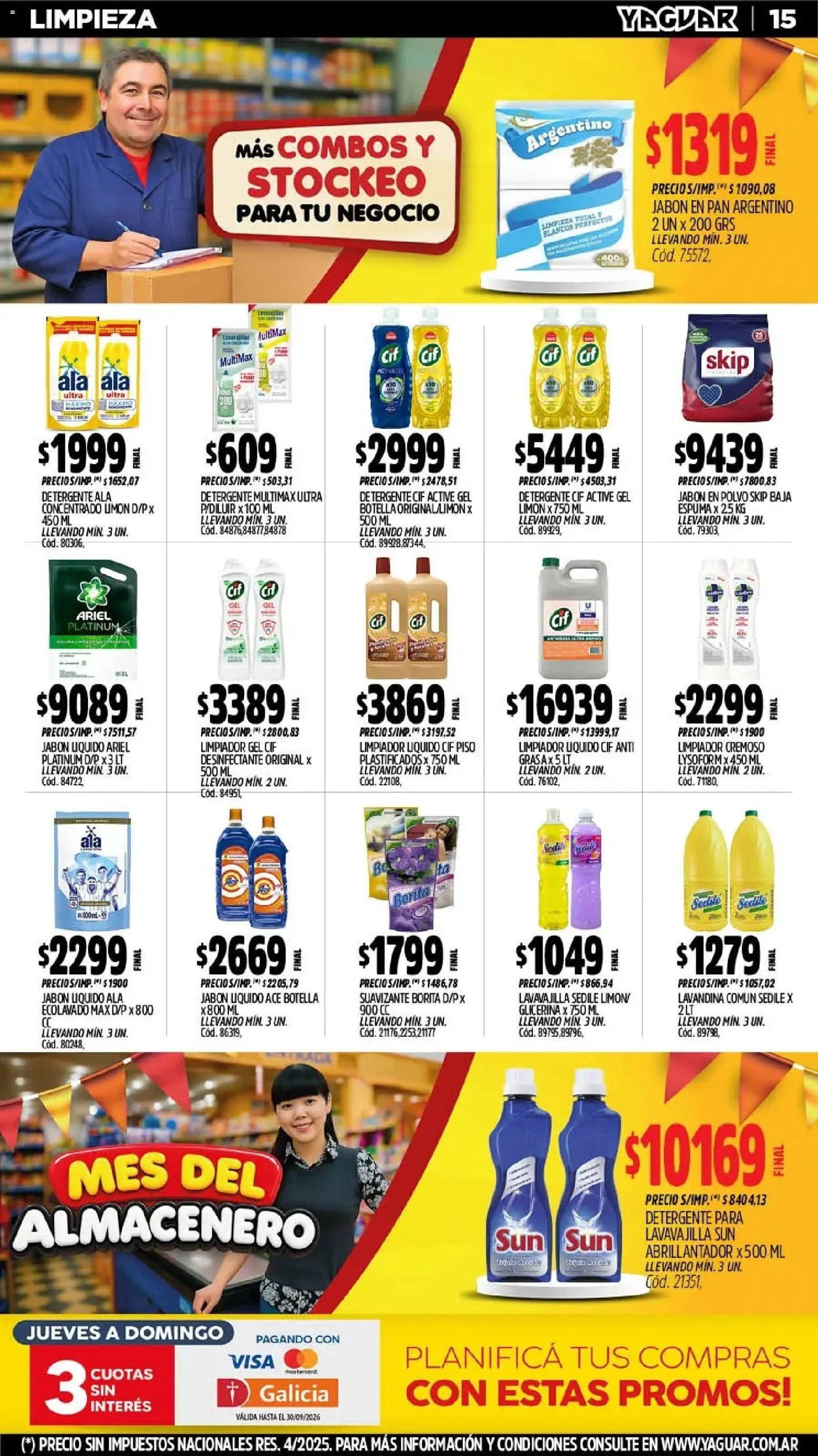 Vista previa del folleto de la tienda Yaguar válido desde el 28/09/2026 