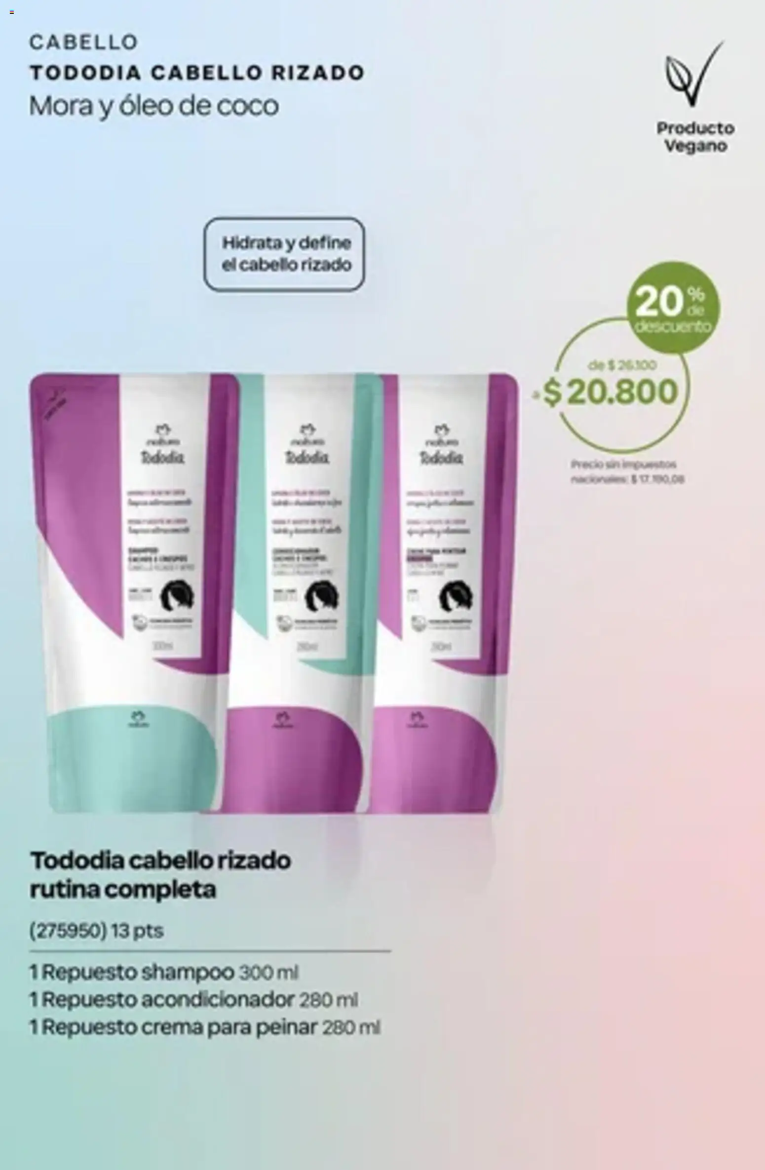 Vista previa del folleto de la tienda Natura válido desde el 01/10/2026 - Coco, Shampoo, Crema, Acondicionador
