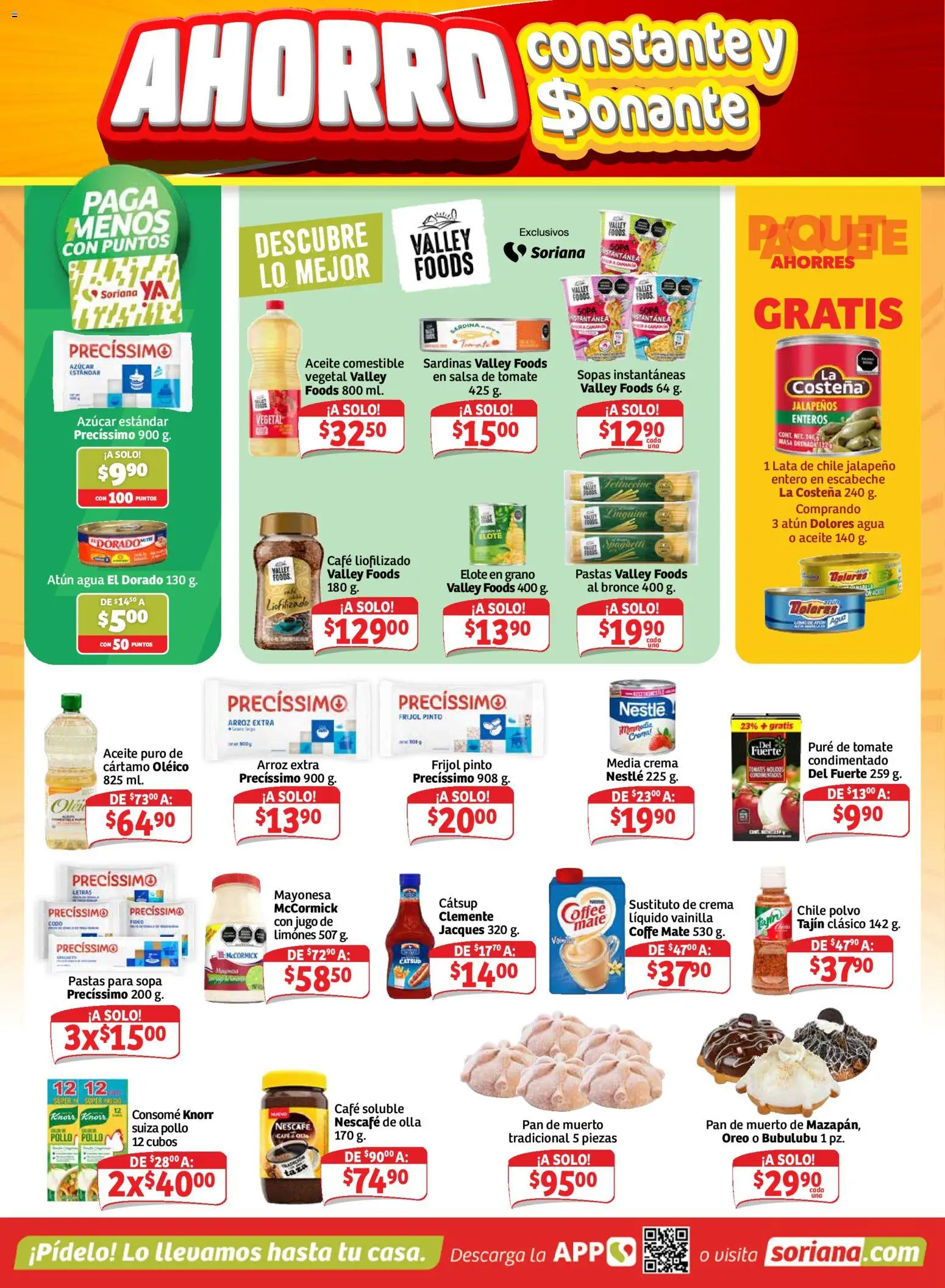 Vista previa las ofertas de la tienda Soriana - Soriana Ahorro constante y sonante Soriana Mercado Nacional desde el 28/08/2026 