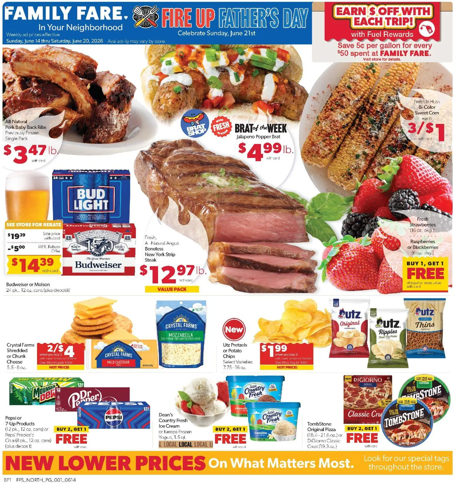 Family Fare Weekly Ad from 06/14/2026 >> Flyer