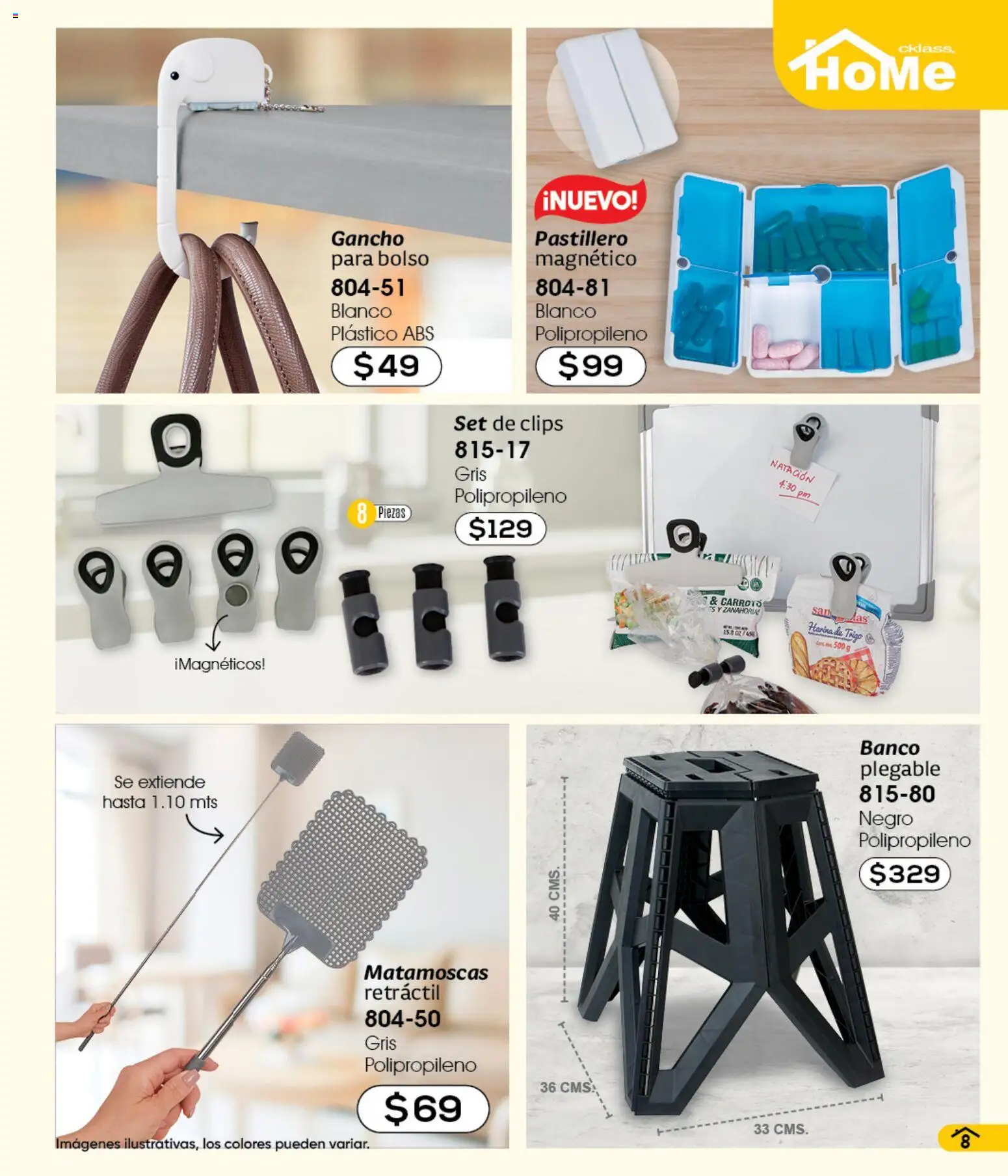 Vista previa las ofertas de la tienda Cklass - Cklass catálogo Verano Handbags desde el 05/03/2026 - Banco, Bolso, Zanahoria, Harina, Pastillero