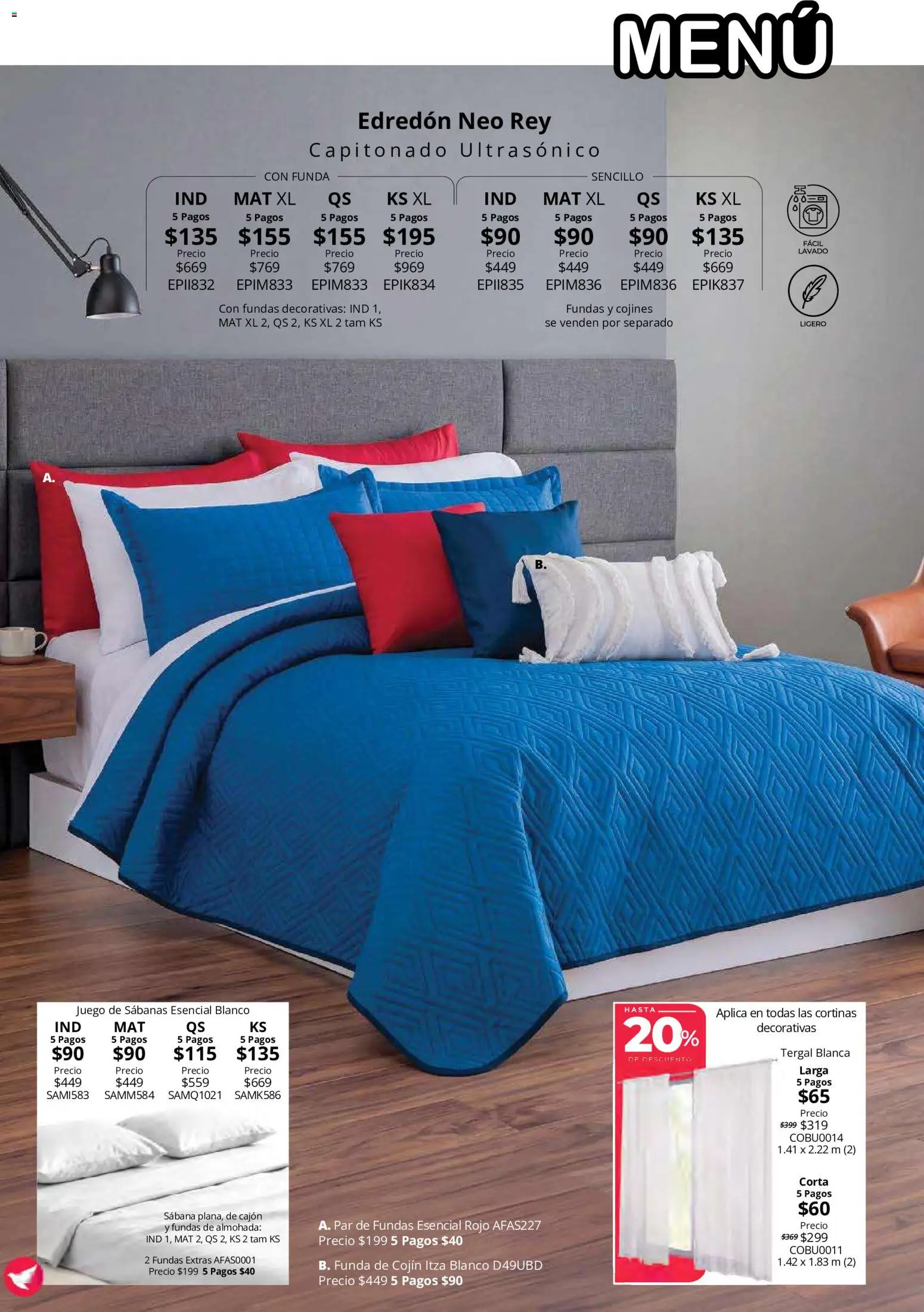 Vista previa las ofertas de la tienda Colchas Concord - Colchas Concord catálogo desde el 15/10/2026 