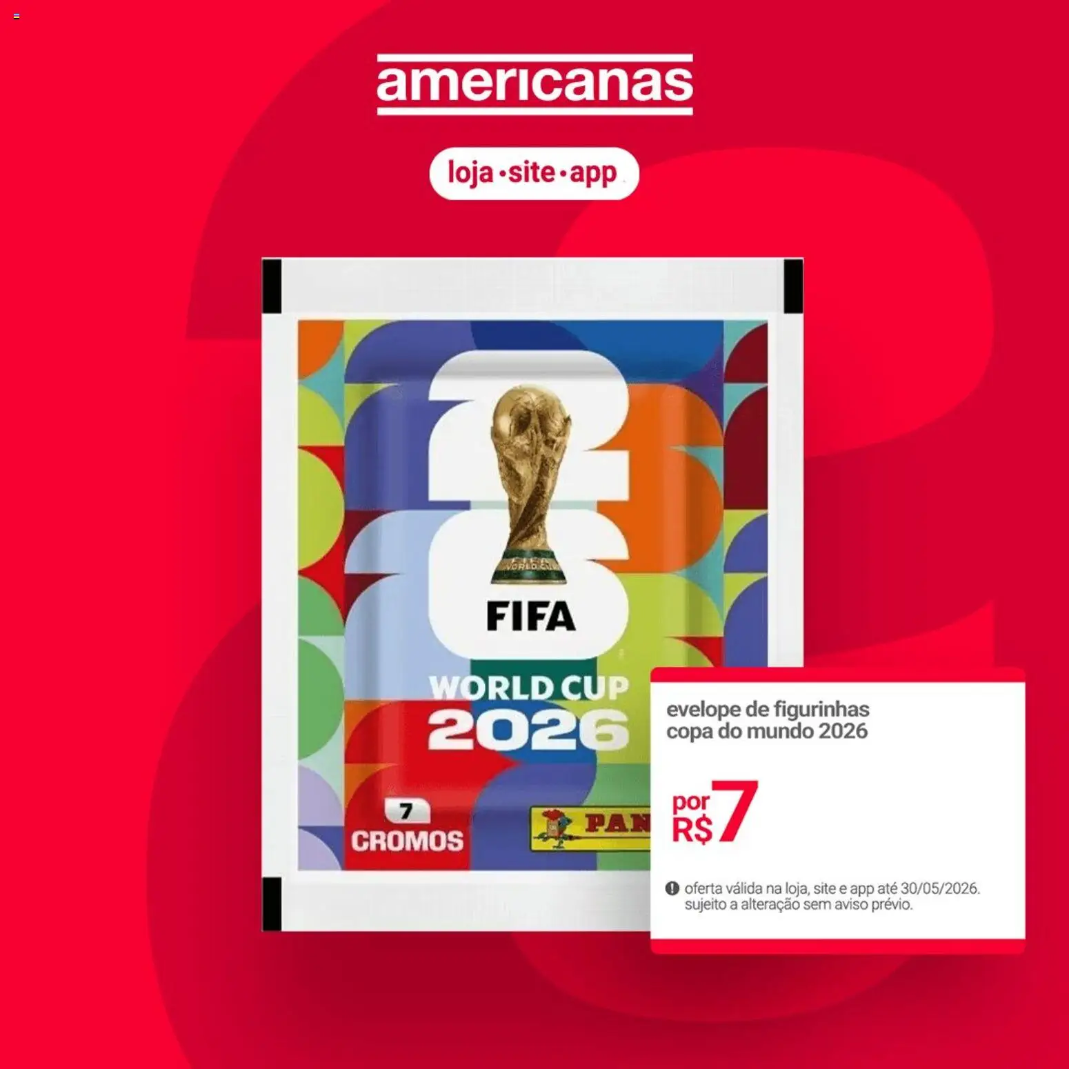 Pré-Visualização do folheto "Lojas Americanas - Ofertas atuais" da loja Lojas Americanas válido a partir de 12/05/2026