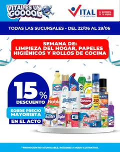 Vista previa del folleto de la tienda Vital válido desde el 22/06/2026 