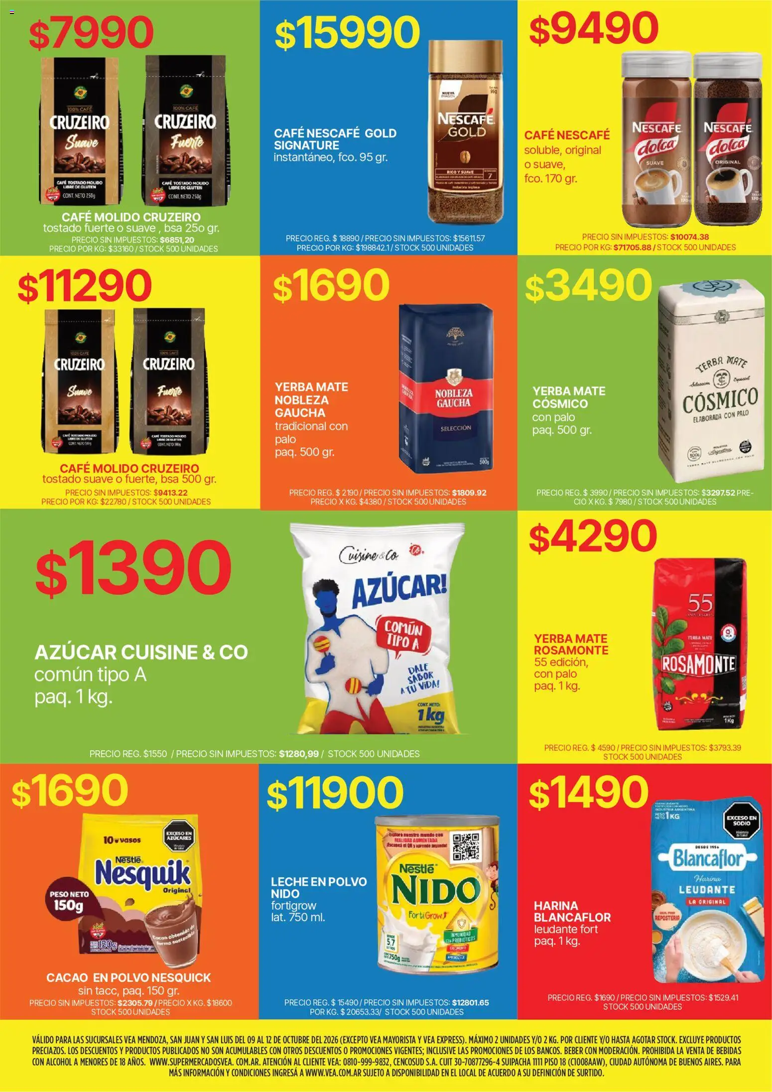Vista previa del folleto de la tienda Vea válido desde el 09/10/2026 