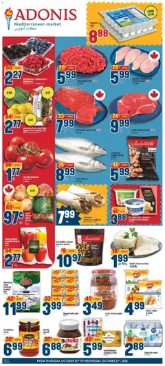Preview of leaflet Adonis weekly flyer from shop Adonis is valid from Oct 15, 2026