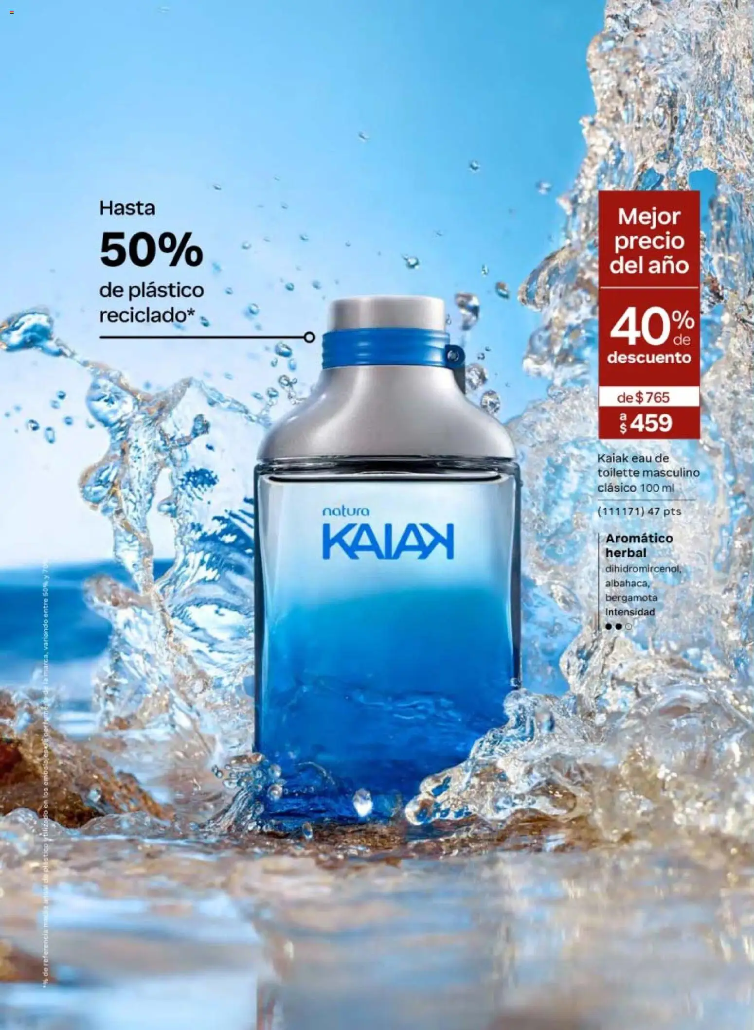 Vista previa las ofertas de la tienda Natura - Natura campaña 10 2026 desde el 19/06/2026 - Eau de toilette