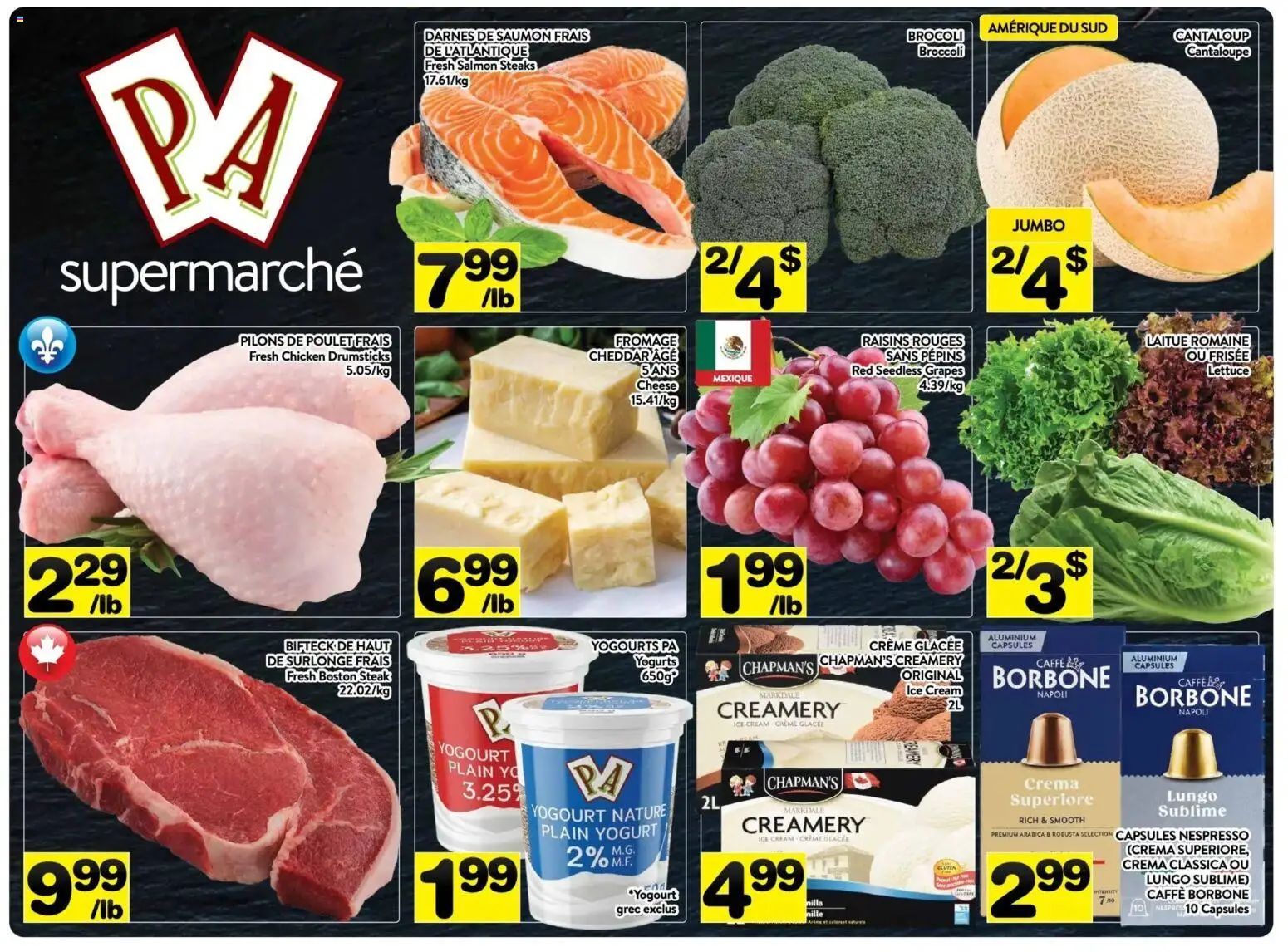 Preview of leaflet Pa Supermarché weekly flyer / circulaire from shop Pa Supermarché is valid from May 25, 2026