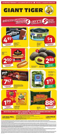 Preview of leaflet Circulaire from shop Giant Tiger is valid from Aug 12, 2026