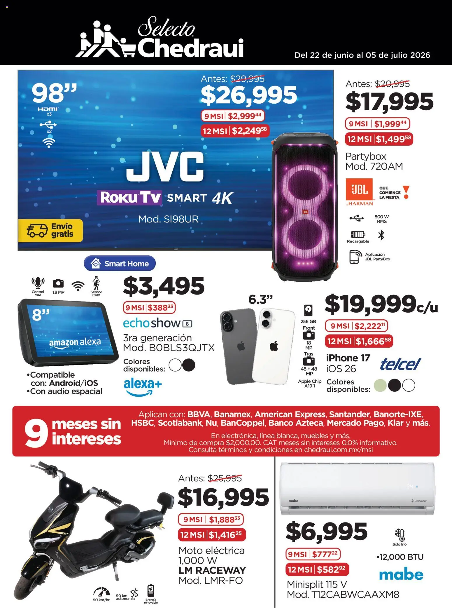 Vista previa las ofertas de la tienda Chedraui - Chedraui folleto Ofertas desde el 22/06/2026 