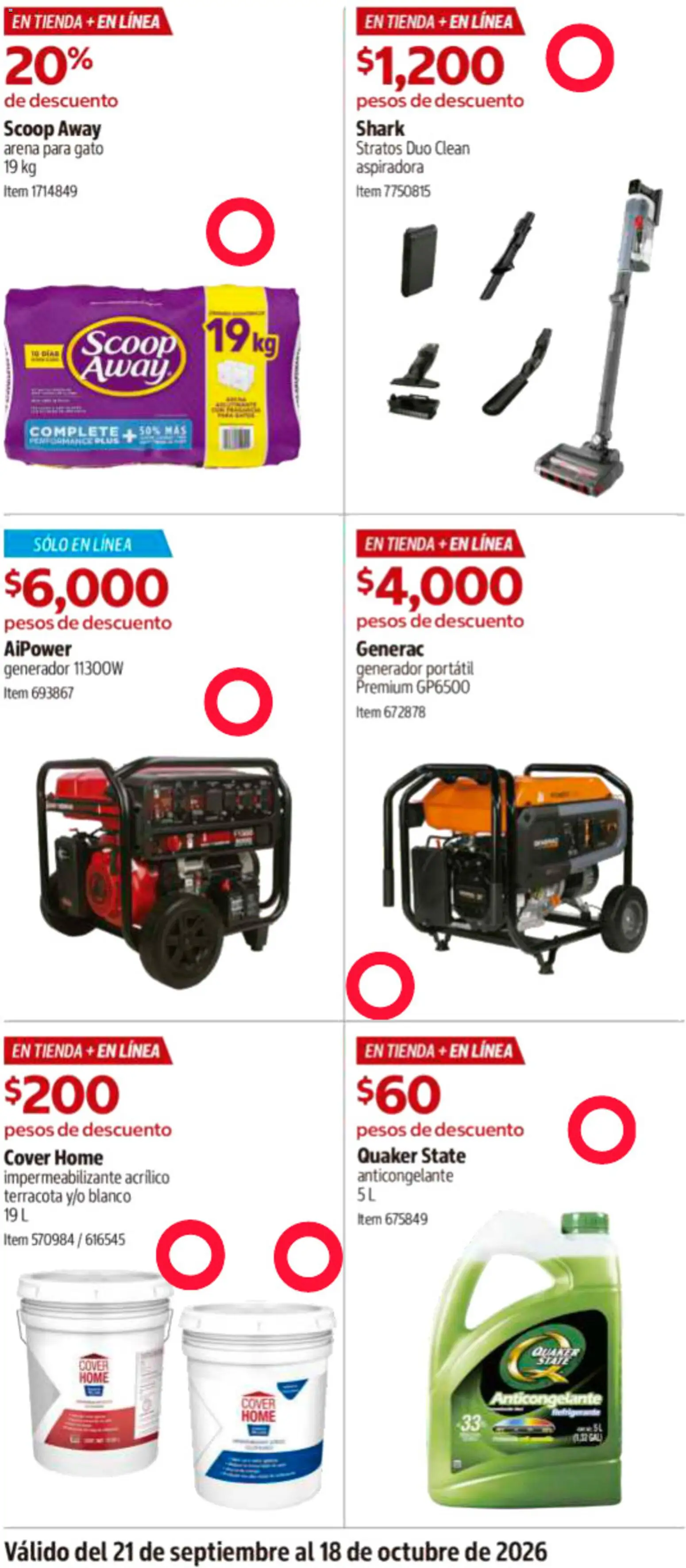 Vista previa las ofertas de la tienda Costco - Costco catálogo desde el 21/09/2026 - Impermeabilizante, Aspiradora