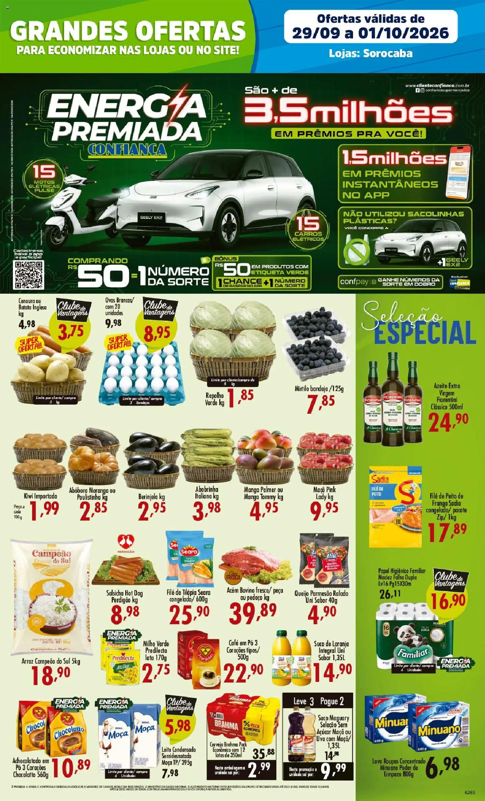 Pré-Visualização do folheto "Confiança - Ofertas da semana" da loja Confiança válido a partir de 29/09/2026
