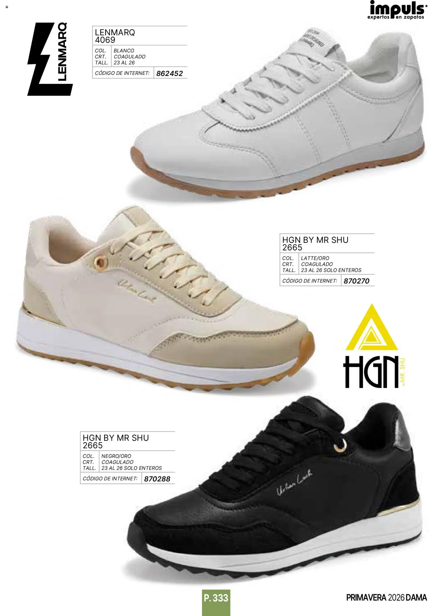 Vista previa las ofertas de la tienda Impuls - Catálogo Primavera desde el 01/01/2026 - Zapatos