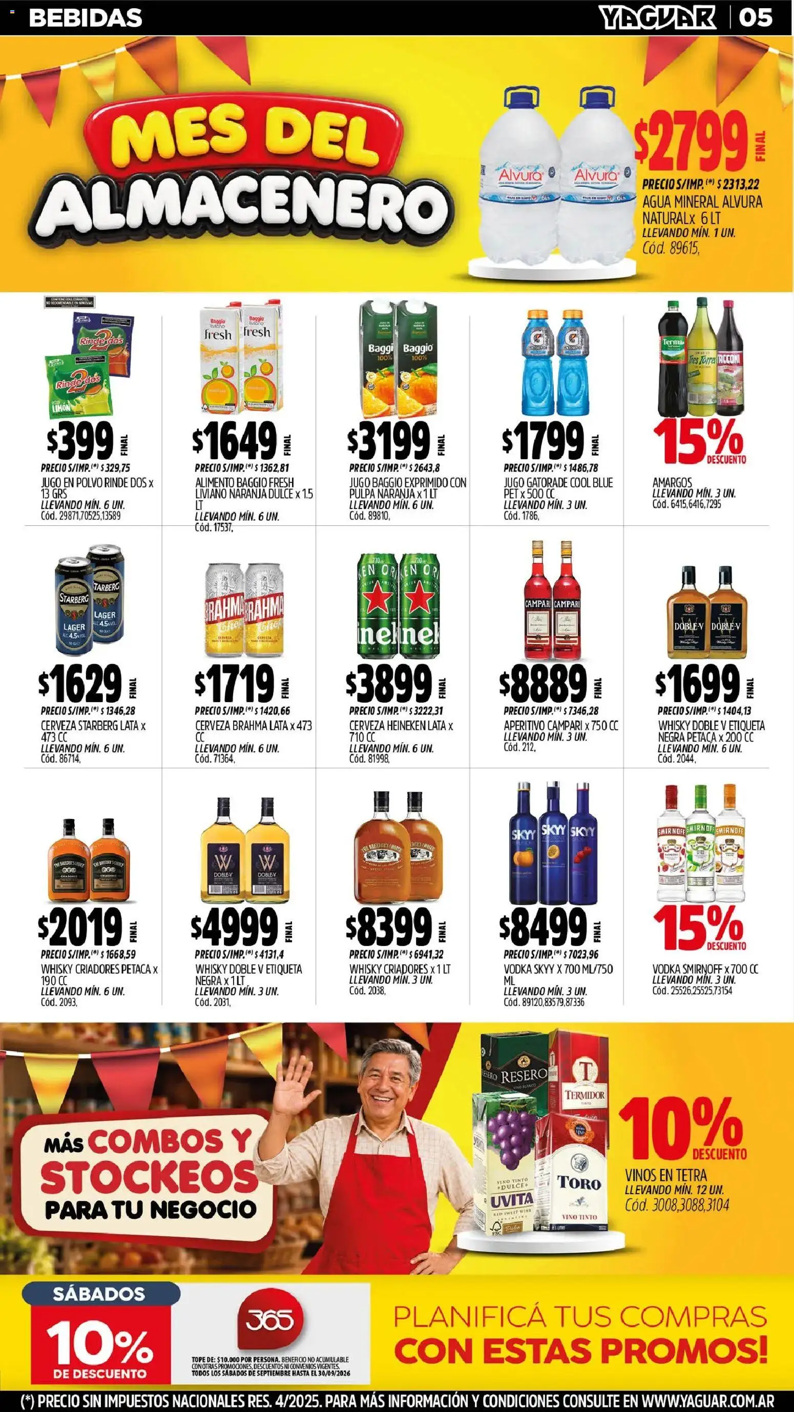 Vista previa del folleto de la tienda Yaguar válido desde el 31/08/2026 