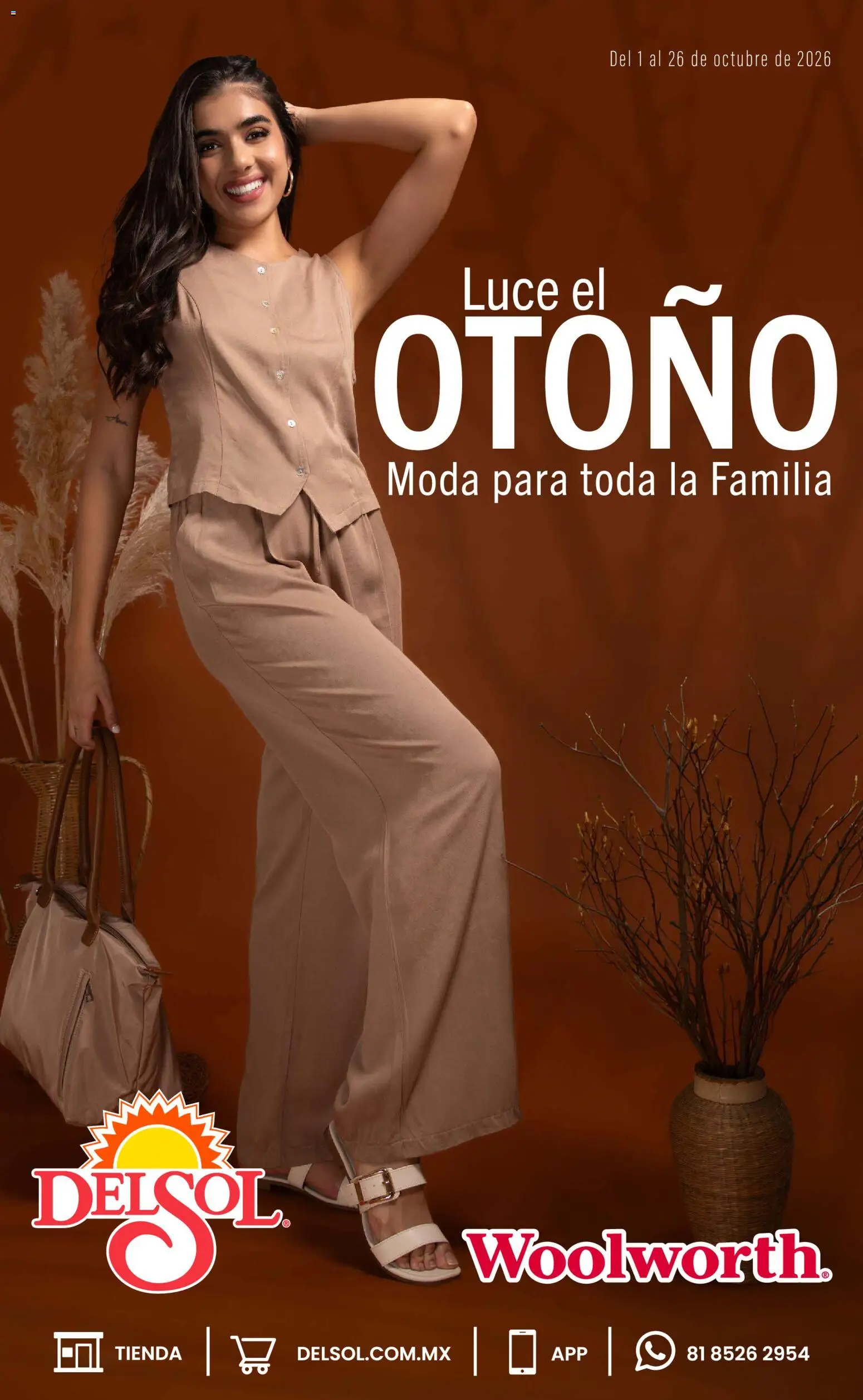 Vista previa las ofertas de la tienda Del Sol y Woolworth - Del Sol y Woolworth catálogo Luce el Otoño en Tiendas desde el 01/10/2026 