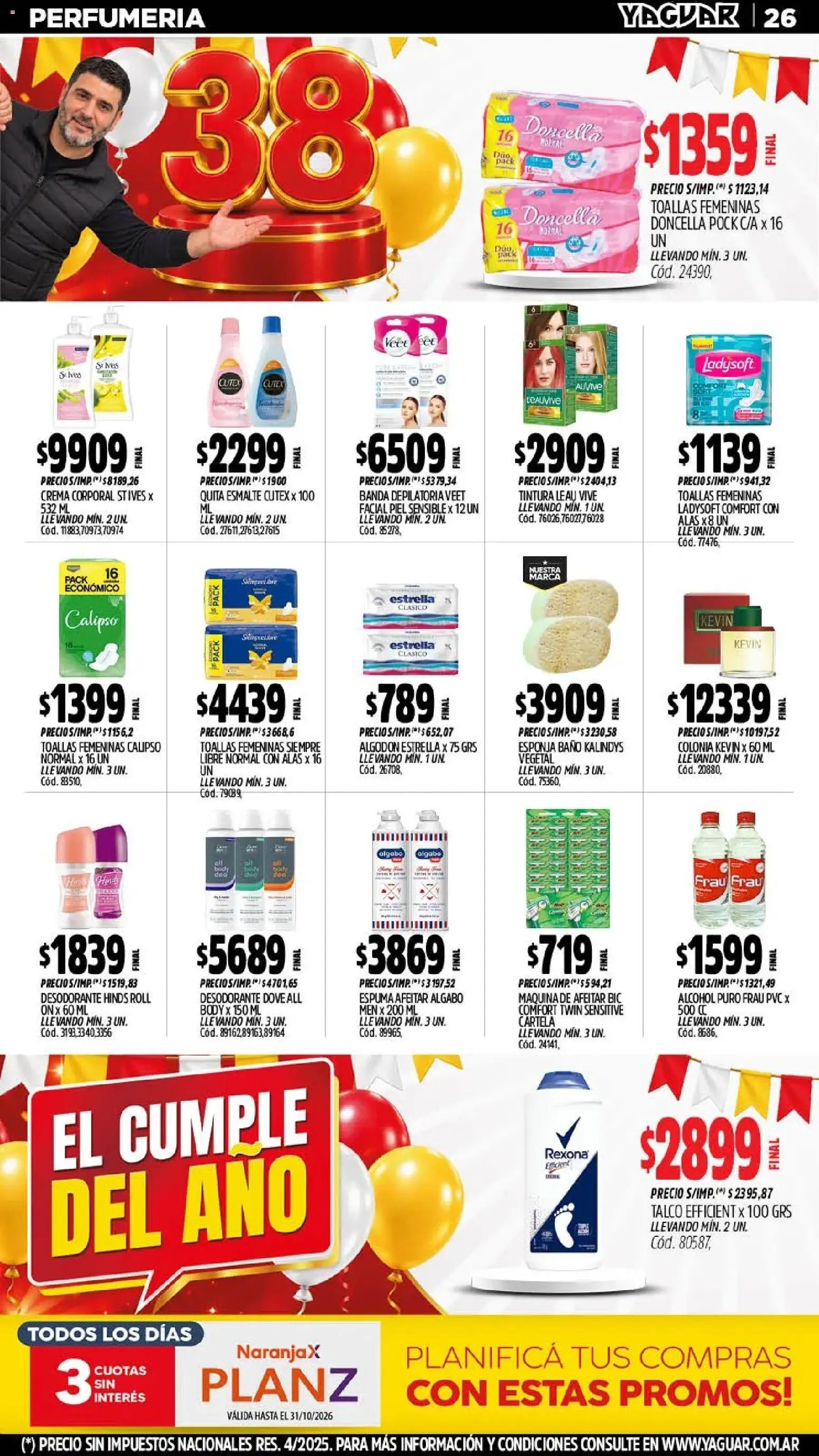 Vista previa del folleto de la tienda Yaguar válido desde el 05/10/2026 