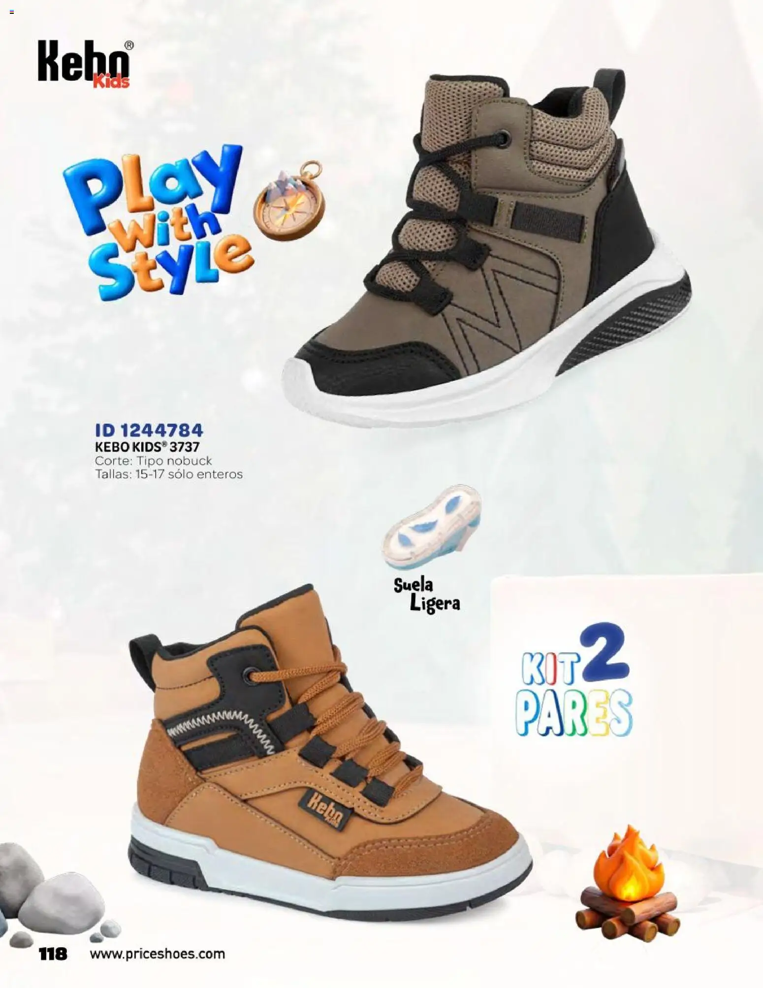 Vista previa las ofertas de la tienda Price Shoes - Price Shoes catálogo Kids desde el 21/10/2026 