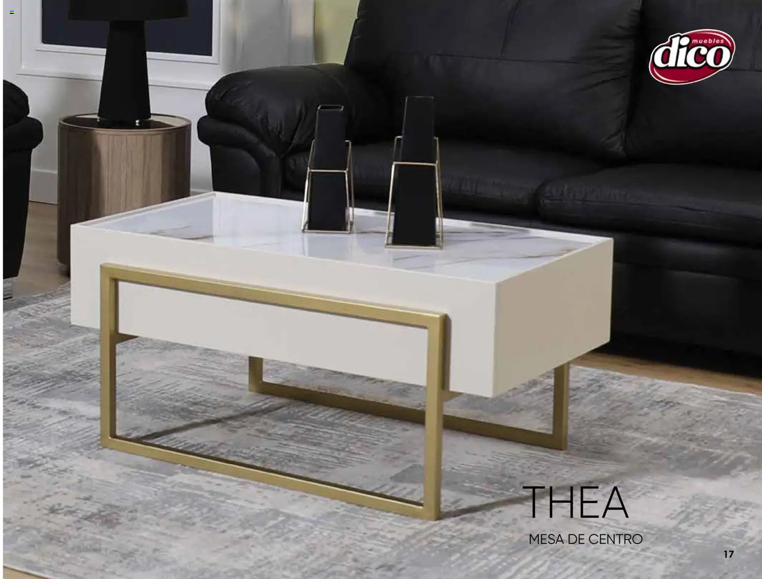 Vista previa las ofertas de la tienda Muebles Dico - Catálogo Colección Casa Anahí desde el 07/11/2025 - Mesa, Mesa de centro