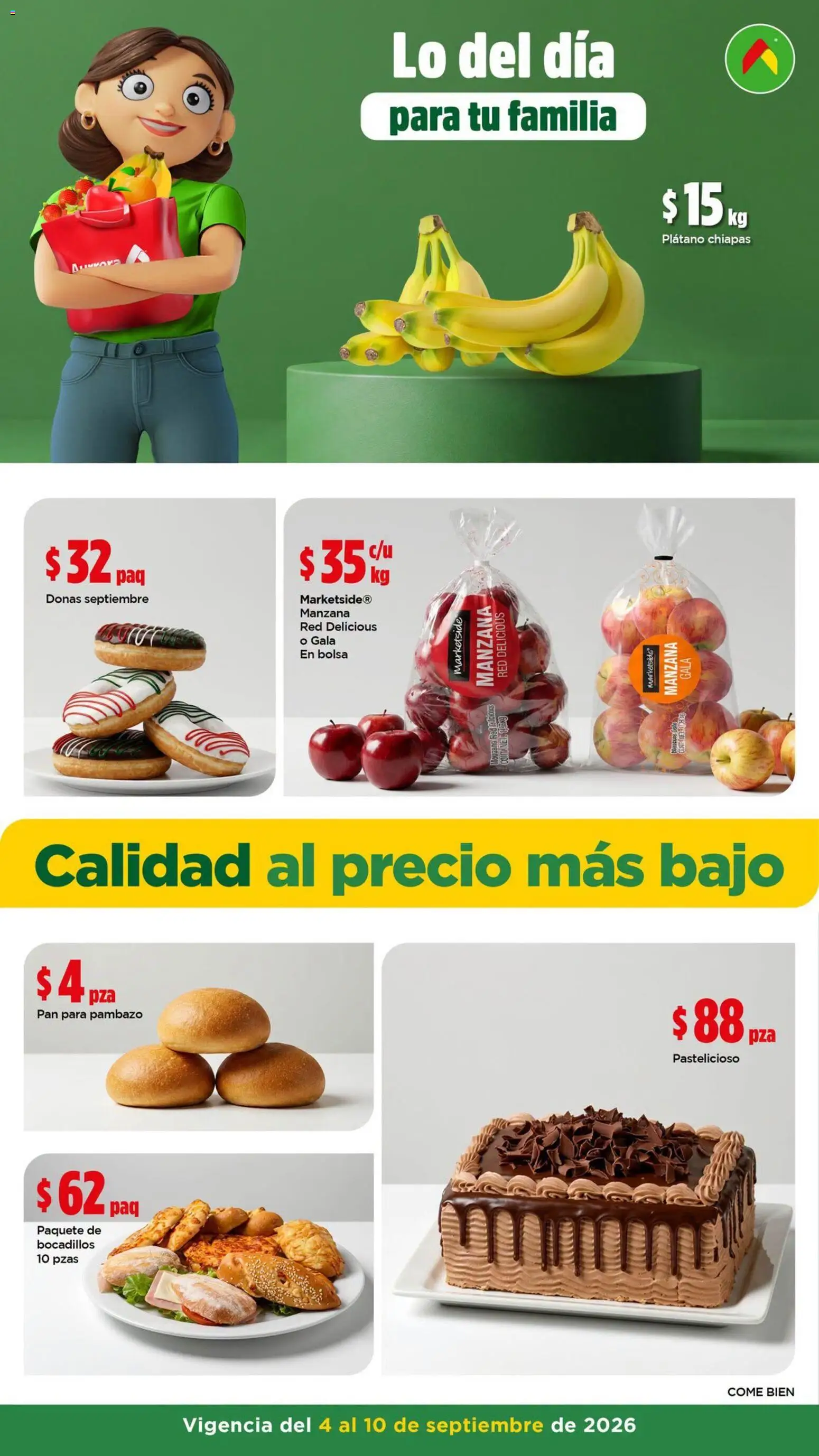 Vista previa las ofertas de la tienda Bodega Aurrerá - Bodega Aurrerá folleto Precio más bajo siempre desde el 04/09/2026 