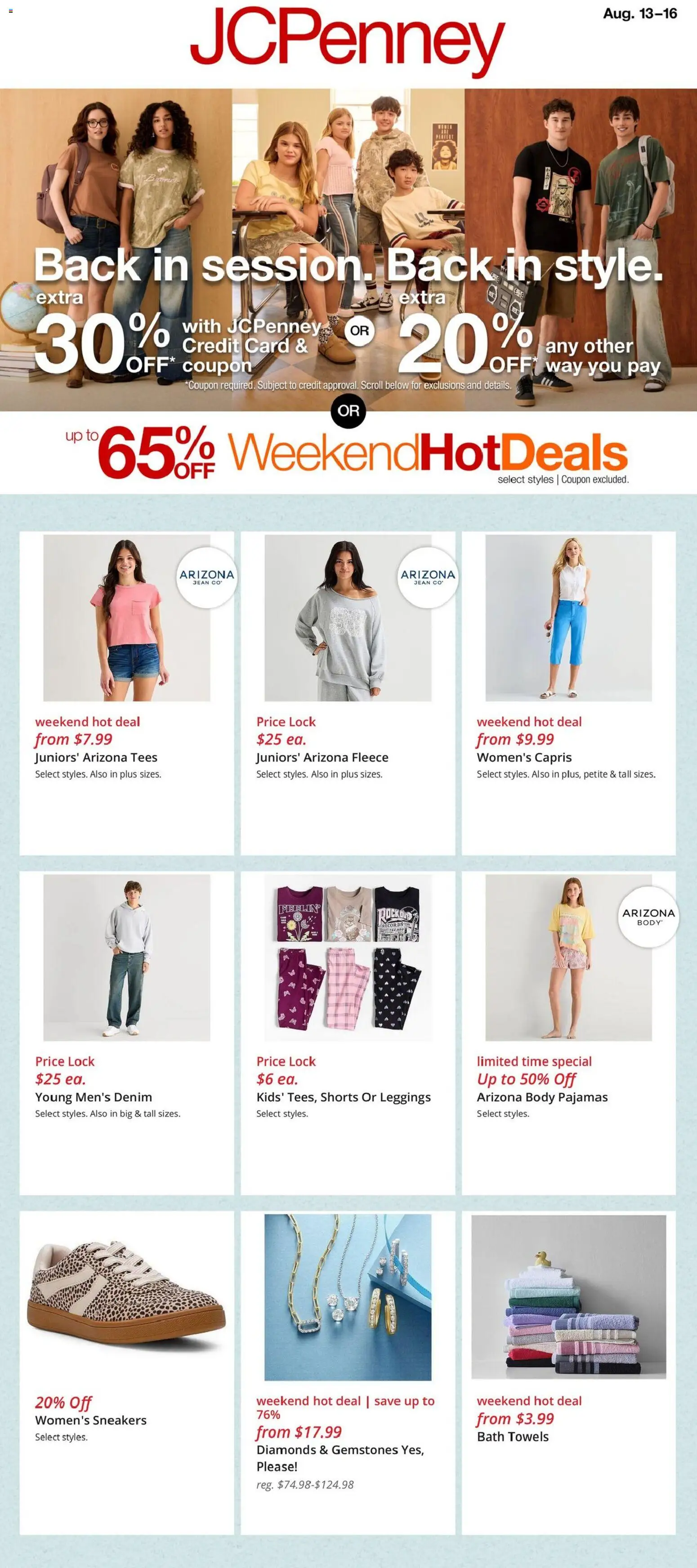 Ad Preview of JCPenney JCPenney Weekly Ad from 08/13/2026