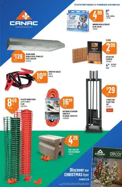 Preview of leaflet Canac weekly flyer from shop Canac is valid from Oct 22, 2026