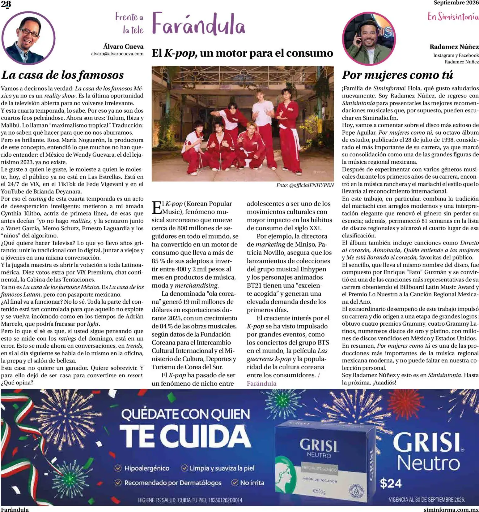 Vista previa las ofertas de la tienda Farmacias Similares - Farmacias Similares catálogo desde el 01/09/2026 