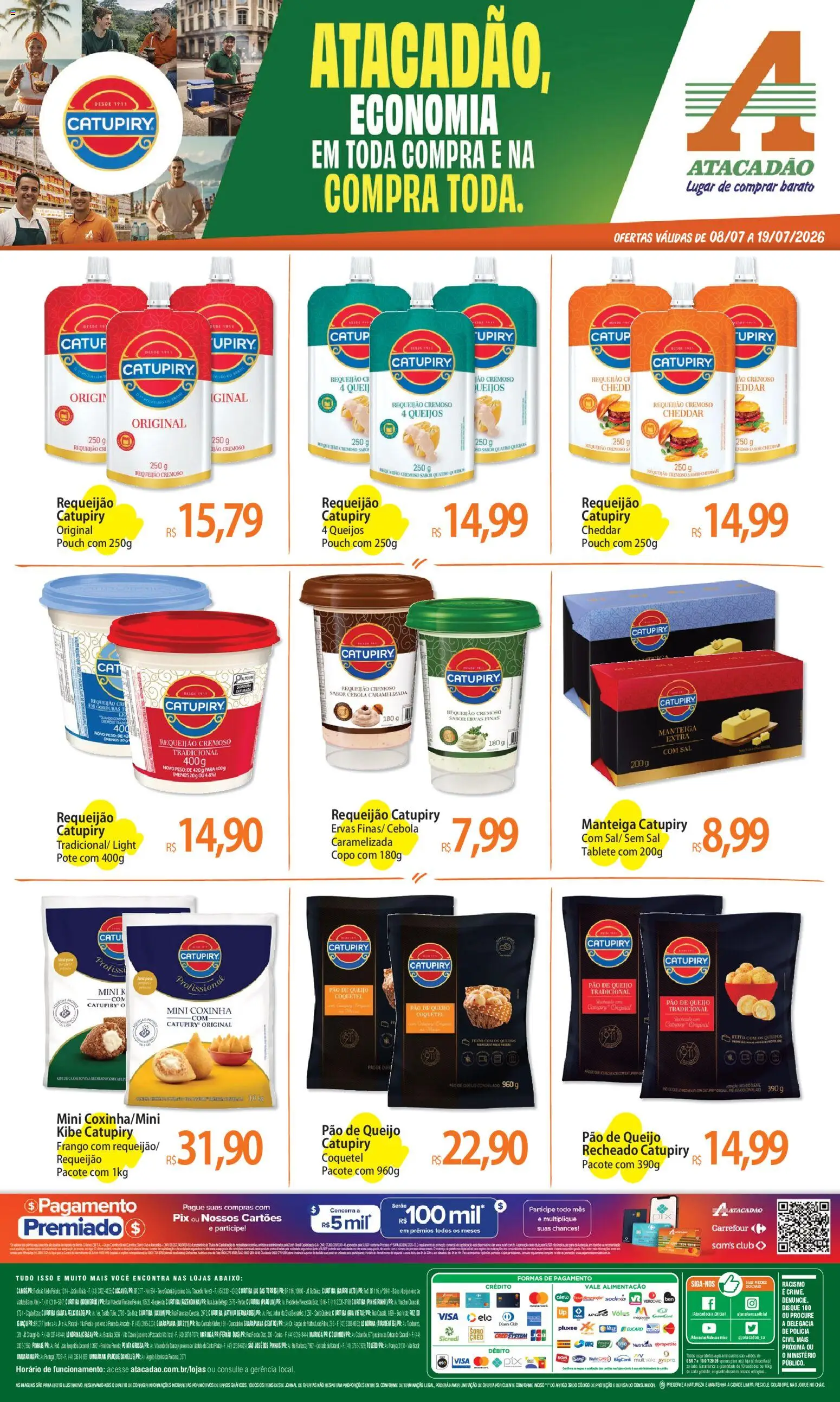 Pré-Visualização do folheto "Atacadão ofertas - PR" da loja Atacadão válido a partir de 08/07/2026