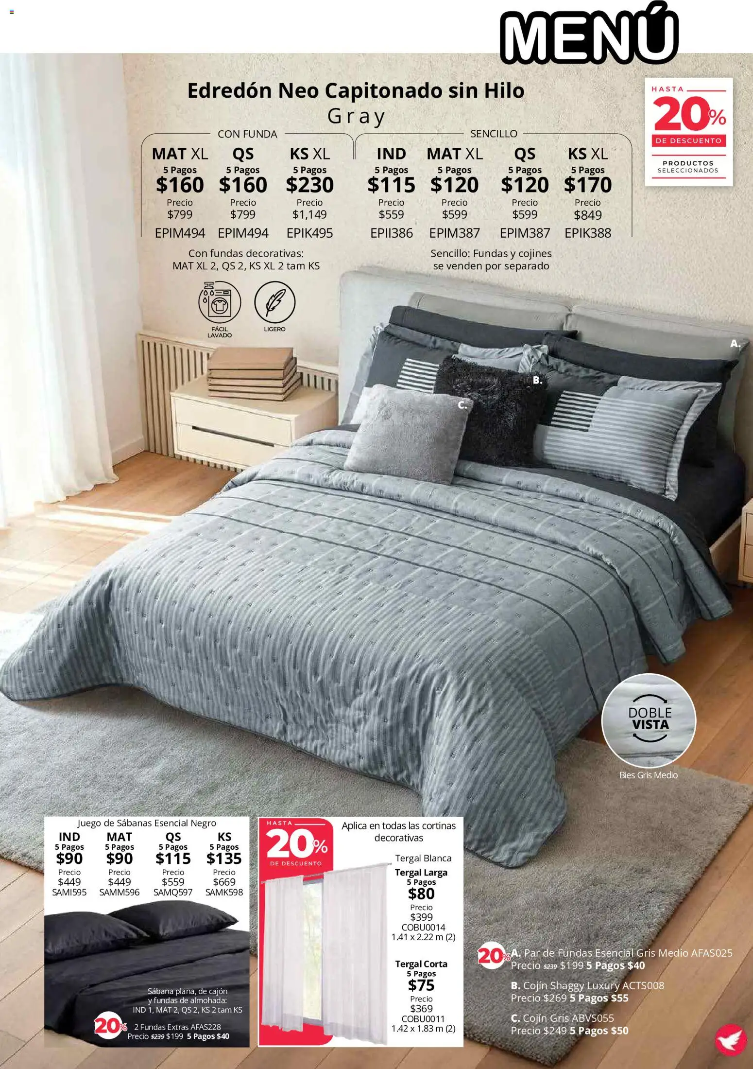 Vista previa las ofertas de la tienda Colchas Concord - Colchas Concord catálogo desde el 01/08/2026 