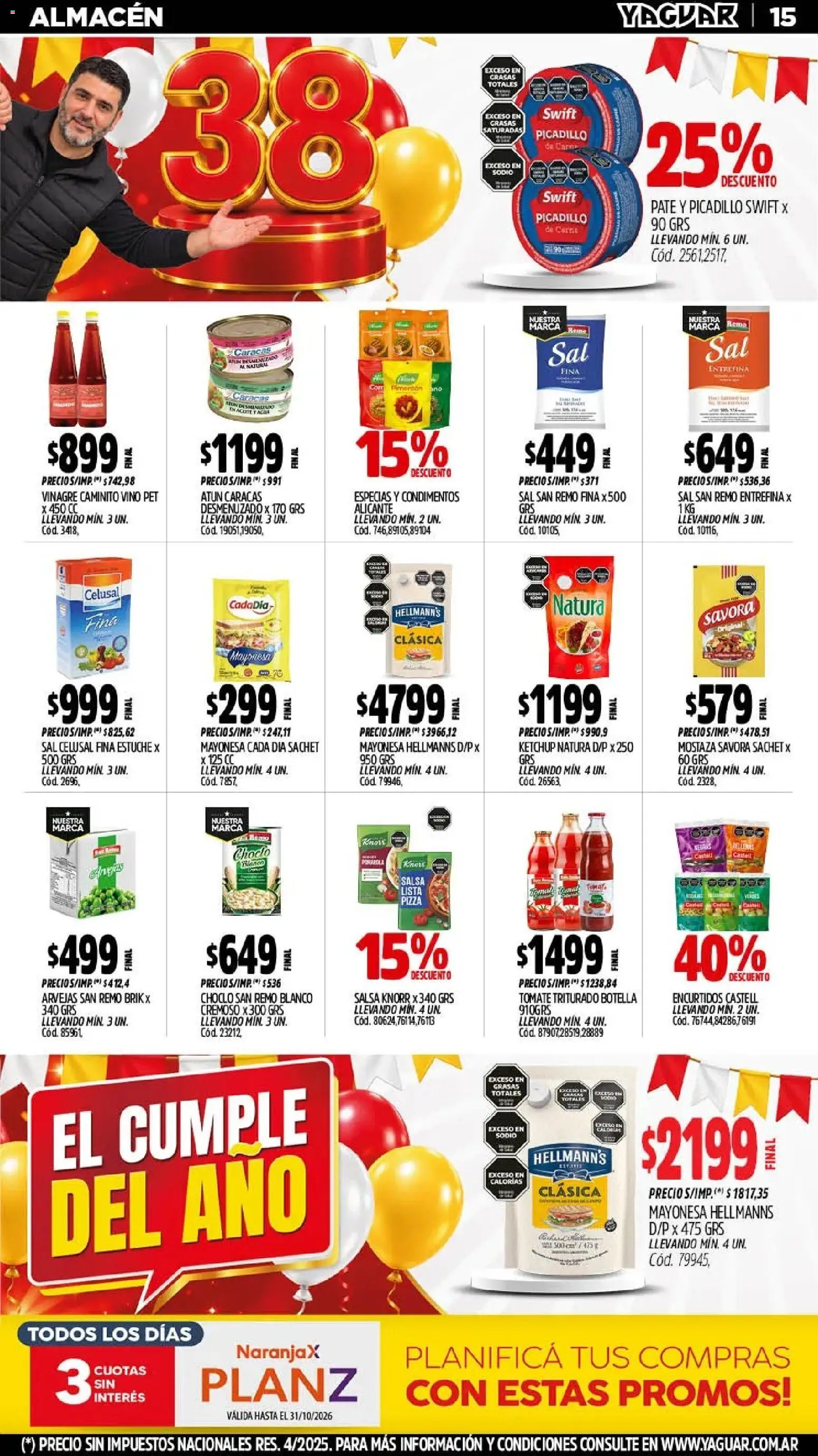 Vista previa del folleto de la tienda Yaguar válido desde el 05/10/2026 