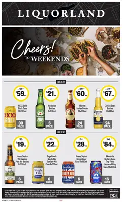 Preview of catalogue Coles catalogue Liquorland NT from shop Coles valid 23/09/2026