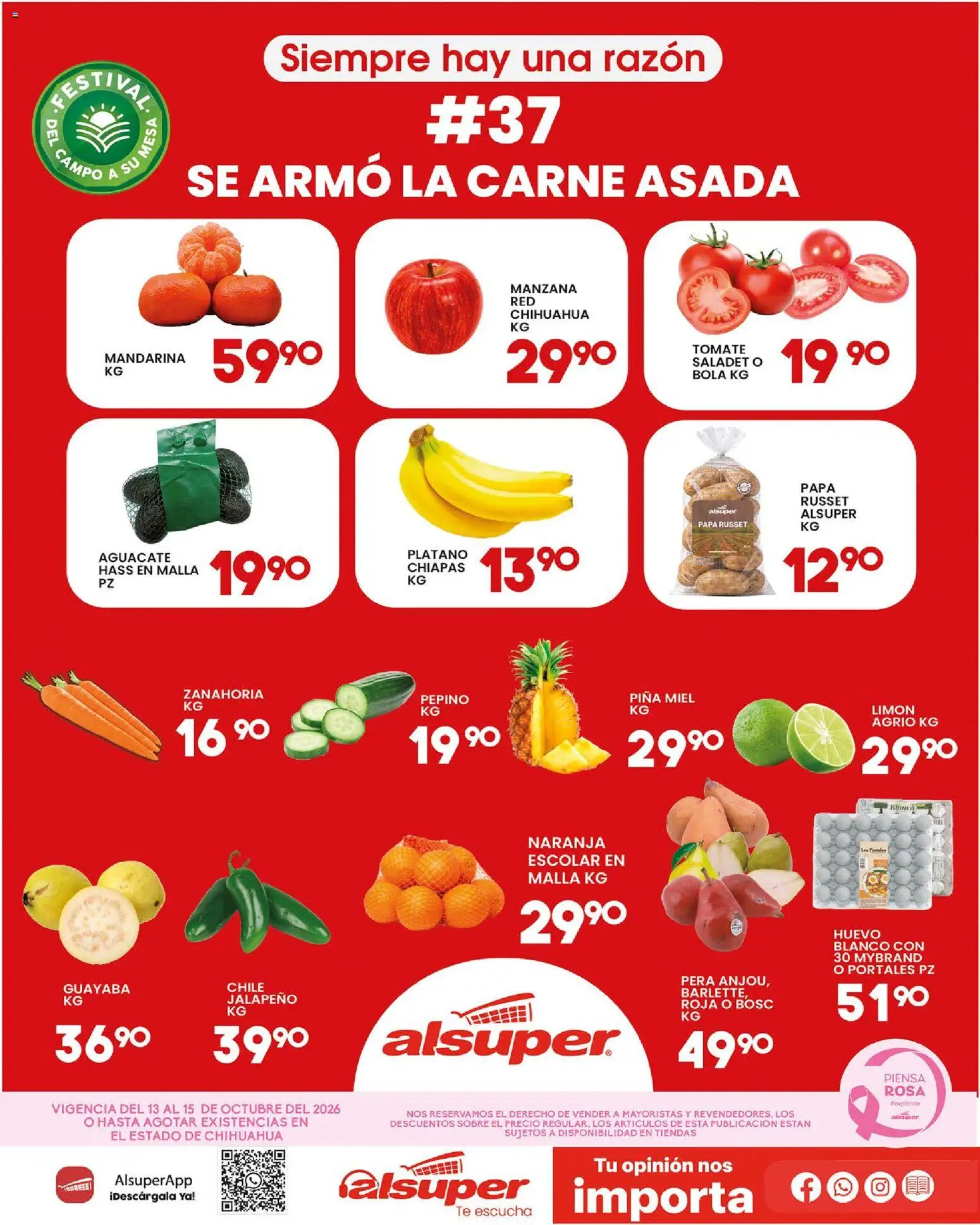 Vista previa las ofertas de la tienda Alsuper - Alsuper folleto desde el 13/10/2026 