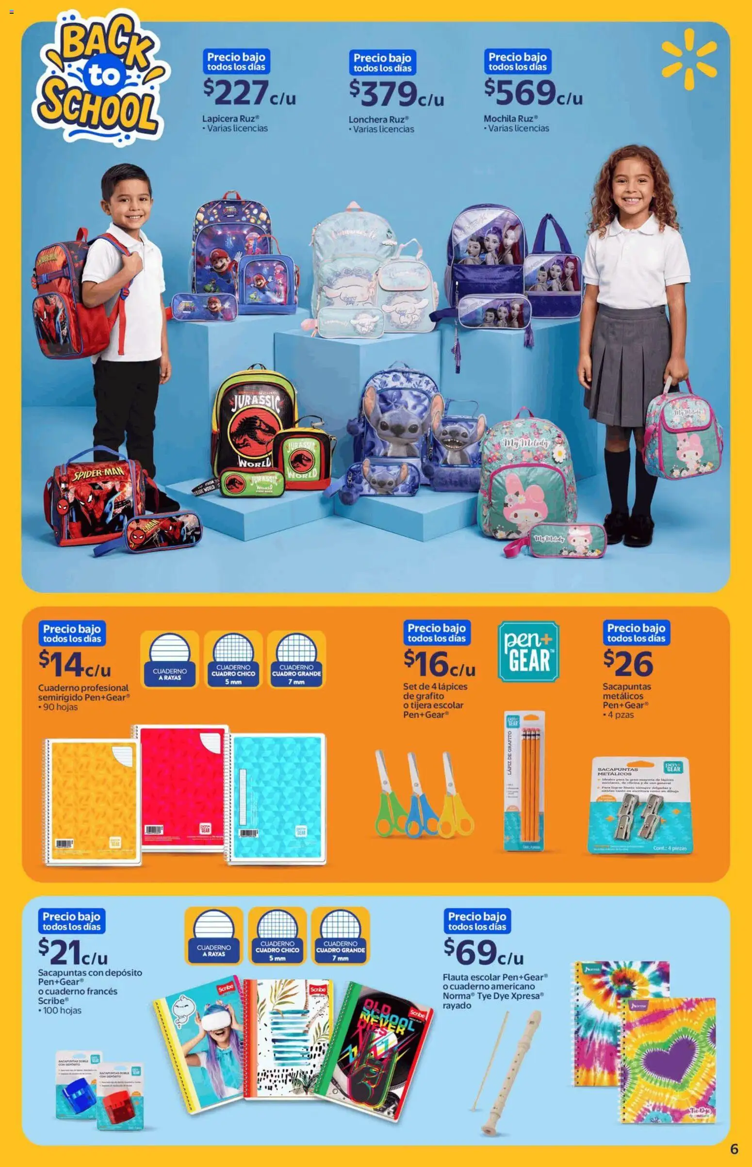 Vista previa las ofertas de la tienda Walmart - Walmart folleto Back to School desde el 13/08/2026 