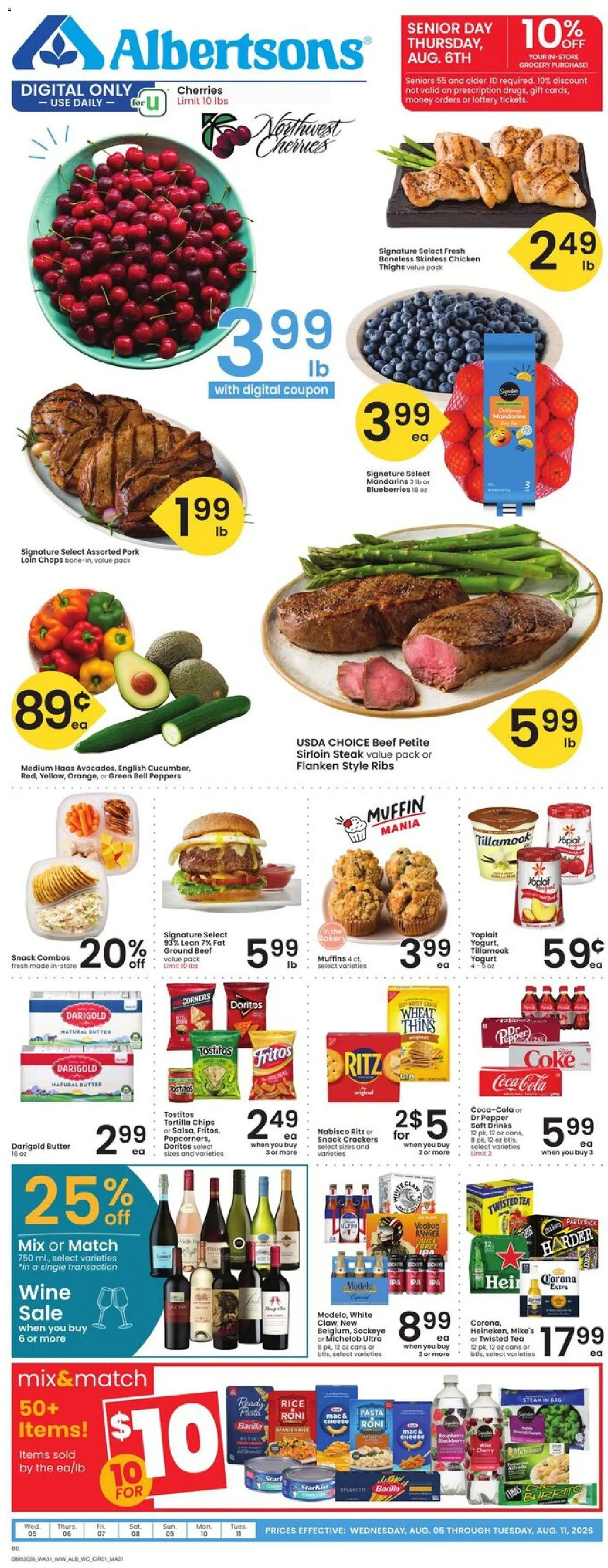 Ad Preview of Albertsons Albertsons Weekly Ad from 08/05/2026