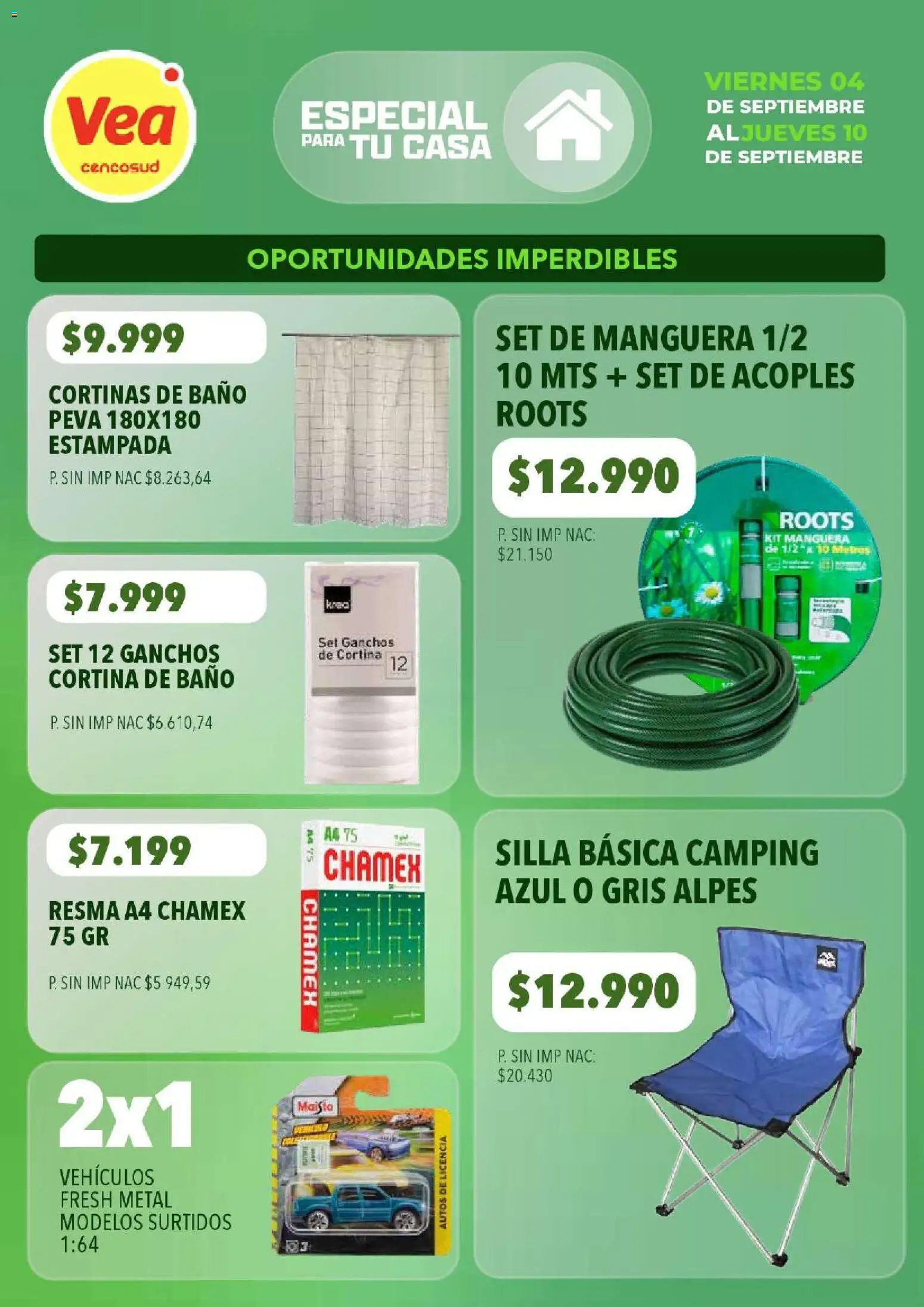 Vista previa del folleto de la tienda Vea válido desde el 04/09/2026 