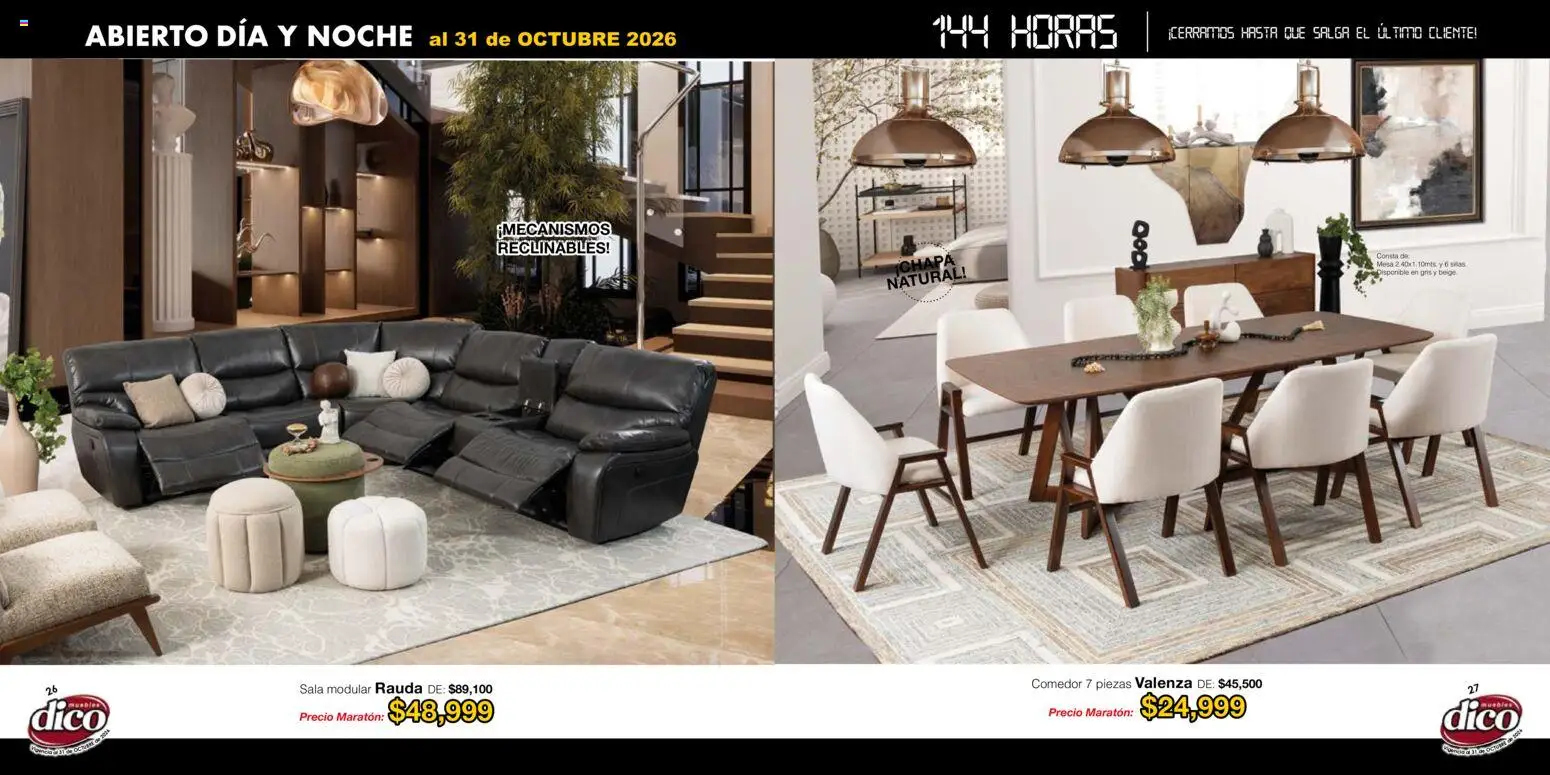 Vista previa las ofertas de la tienda Muebles Dico - Muebles Dico catálogo desde el 22/01/2026 