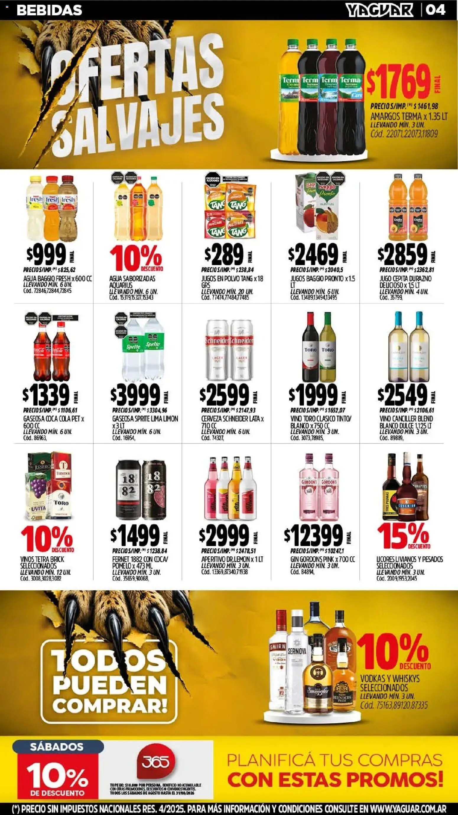 Vista previa del folleto de la tienda Yaguar válido desde el 10/08/2026 