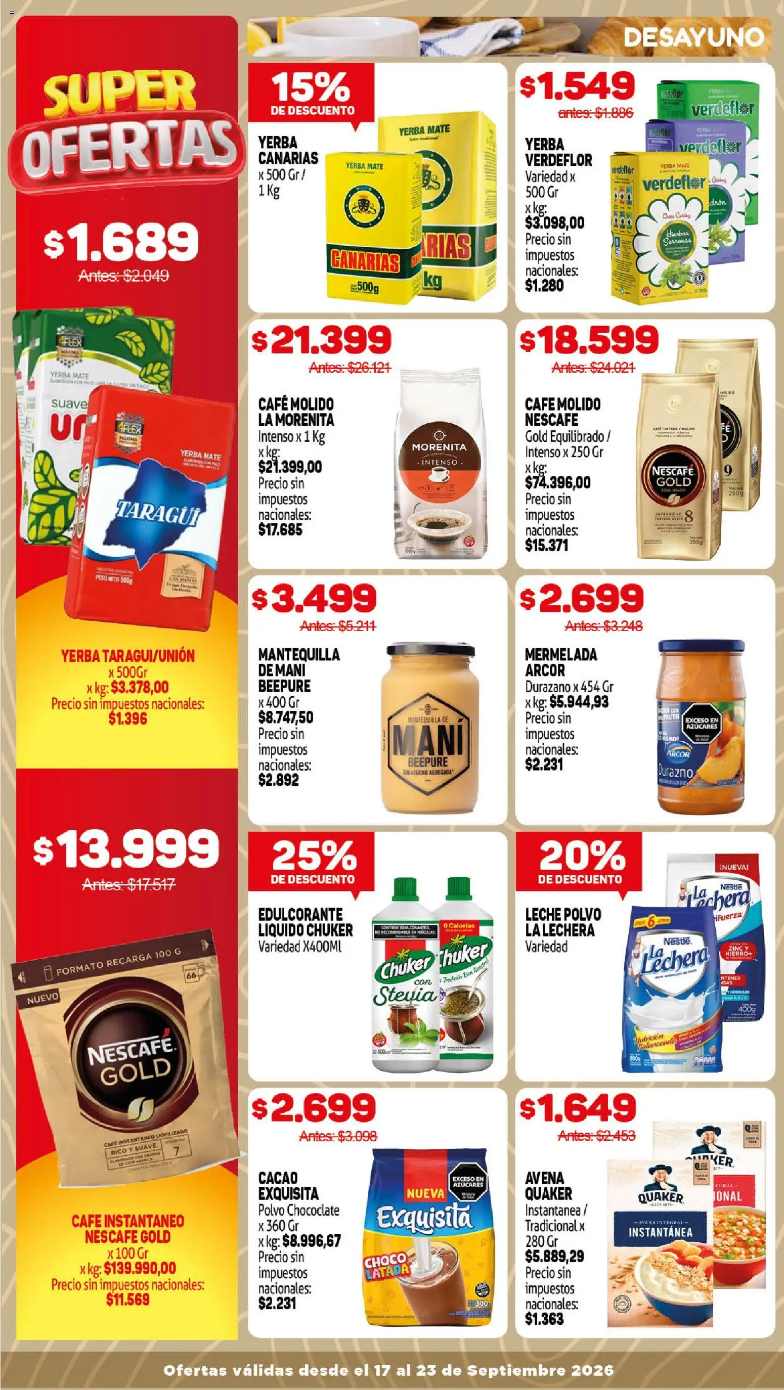 Vista previa del folleto de la tienda Makro válido desde el 17/09/2026 